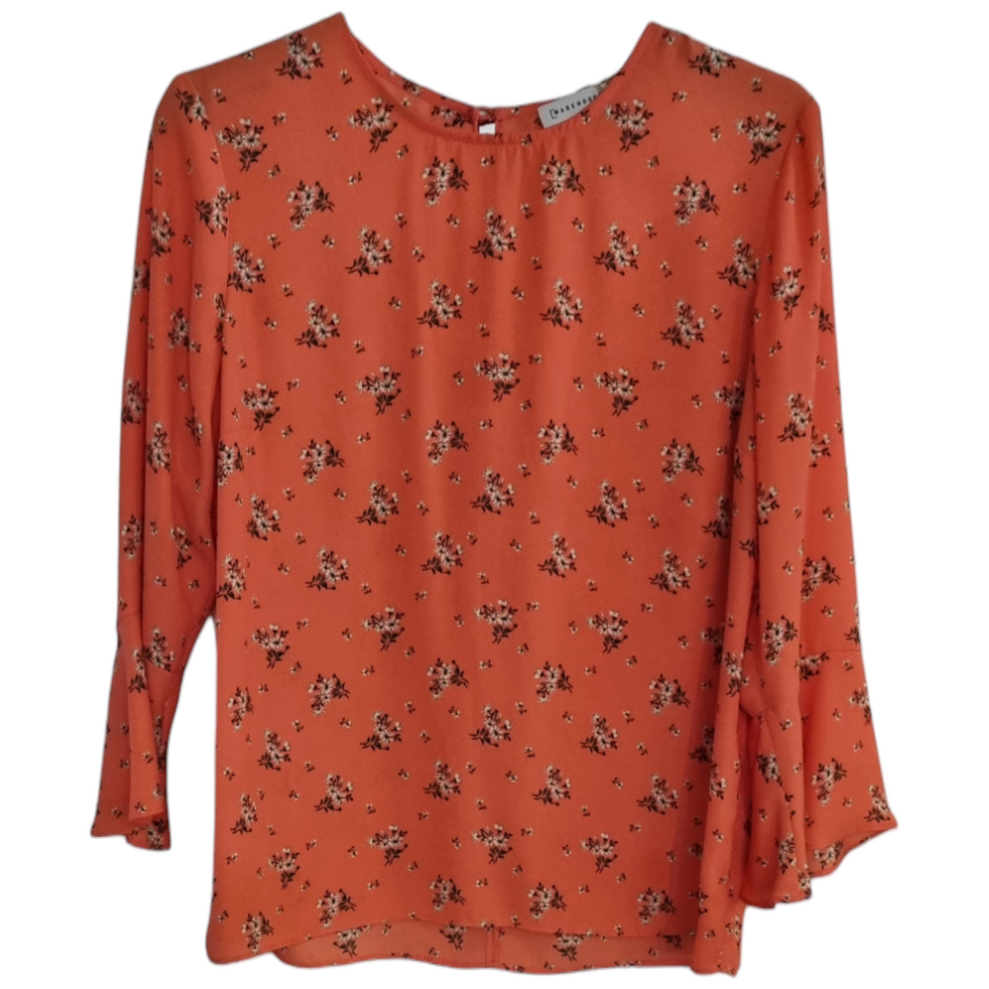 Warehouse Floral 3/4 Length Sleeve Blouse