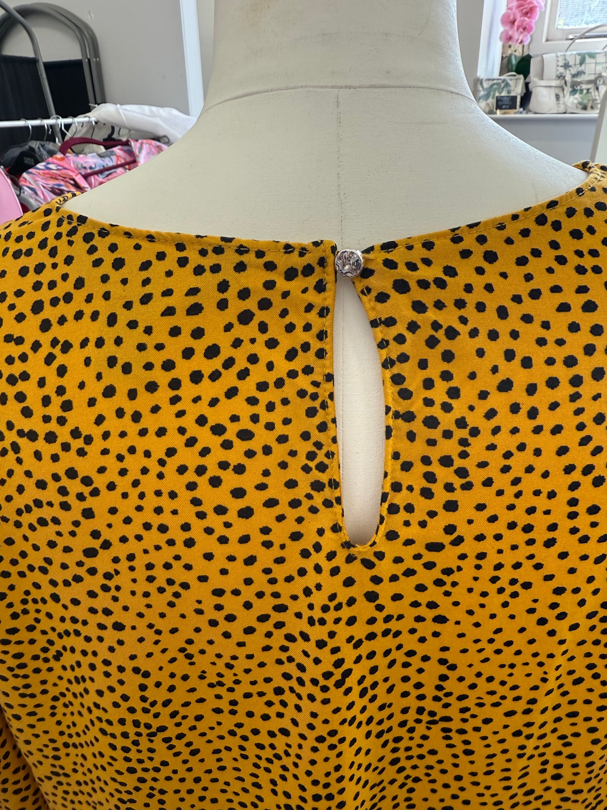 New Look polka dot blouse