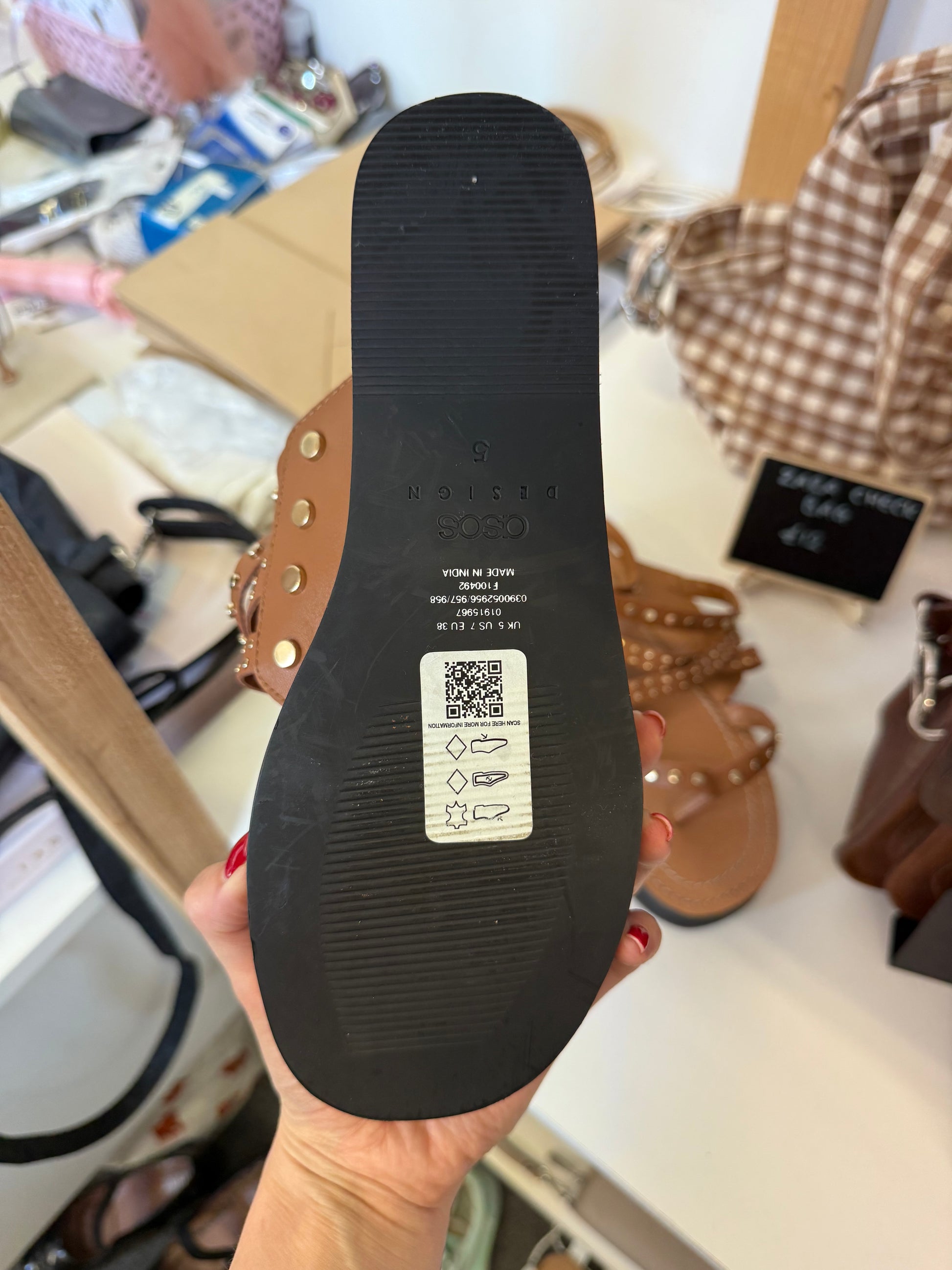 ASOS strappy sandals