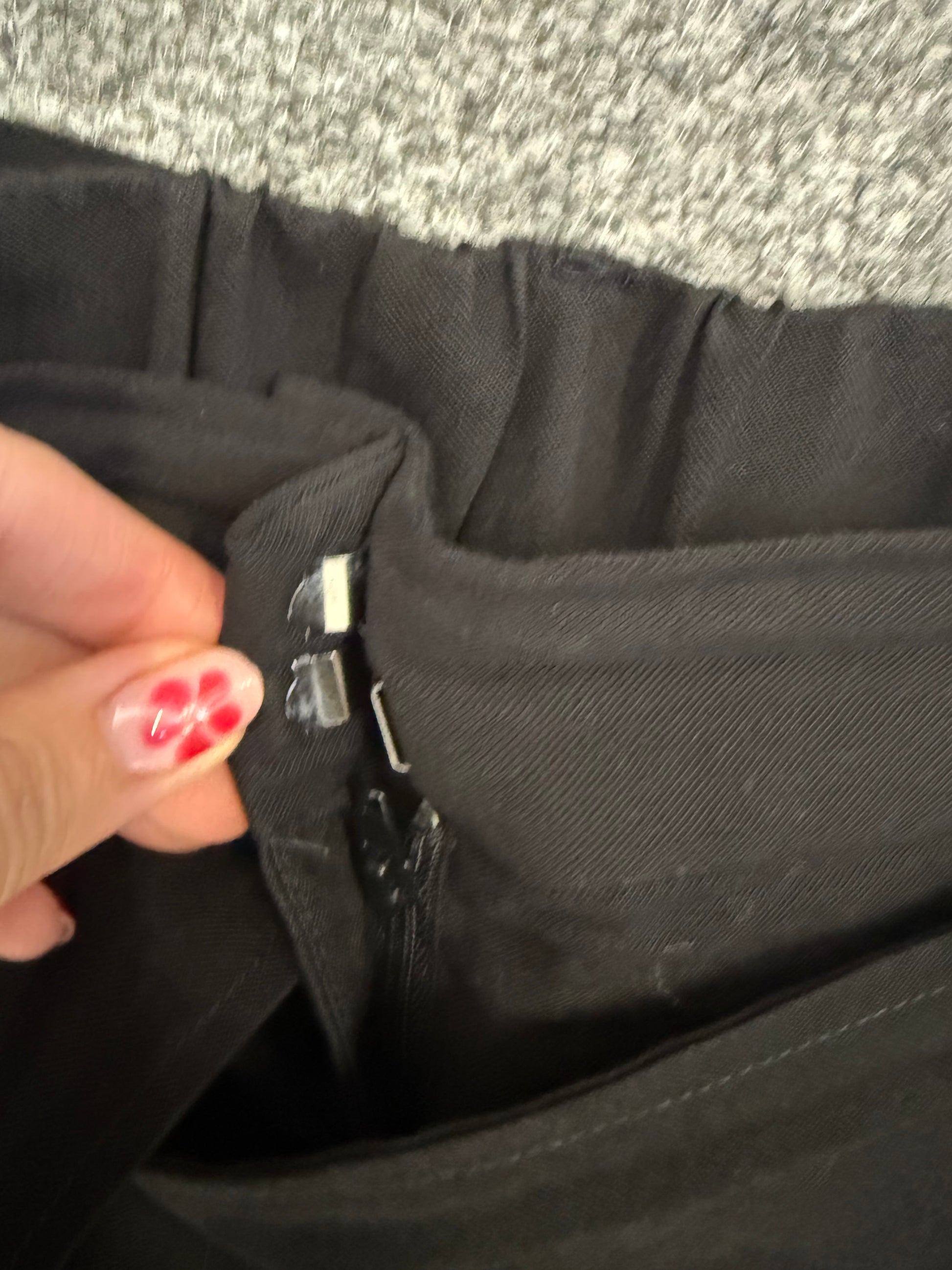 Next black wide leg cargos