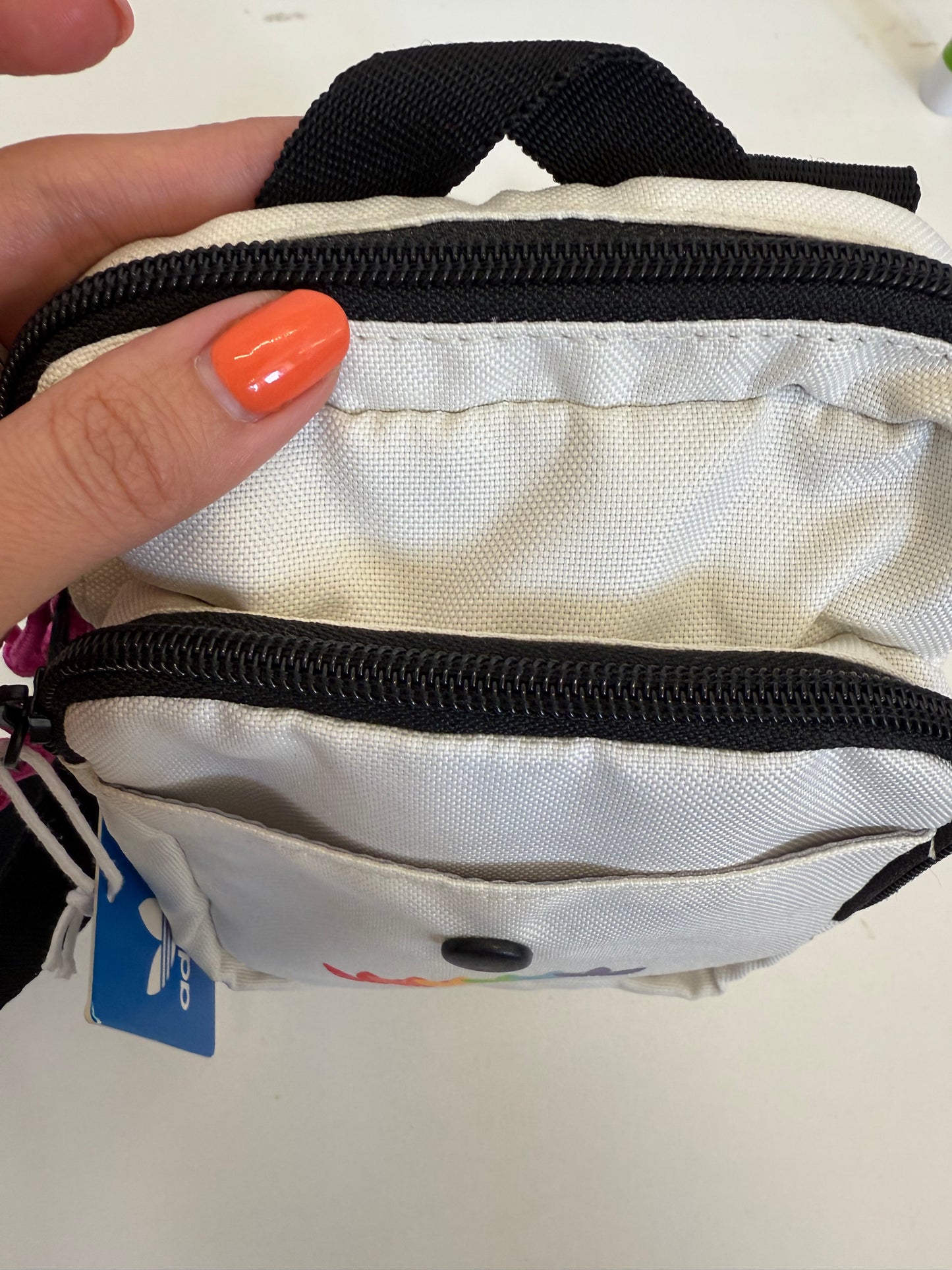 Adidas small crossbody zip bag