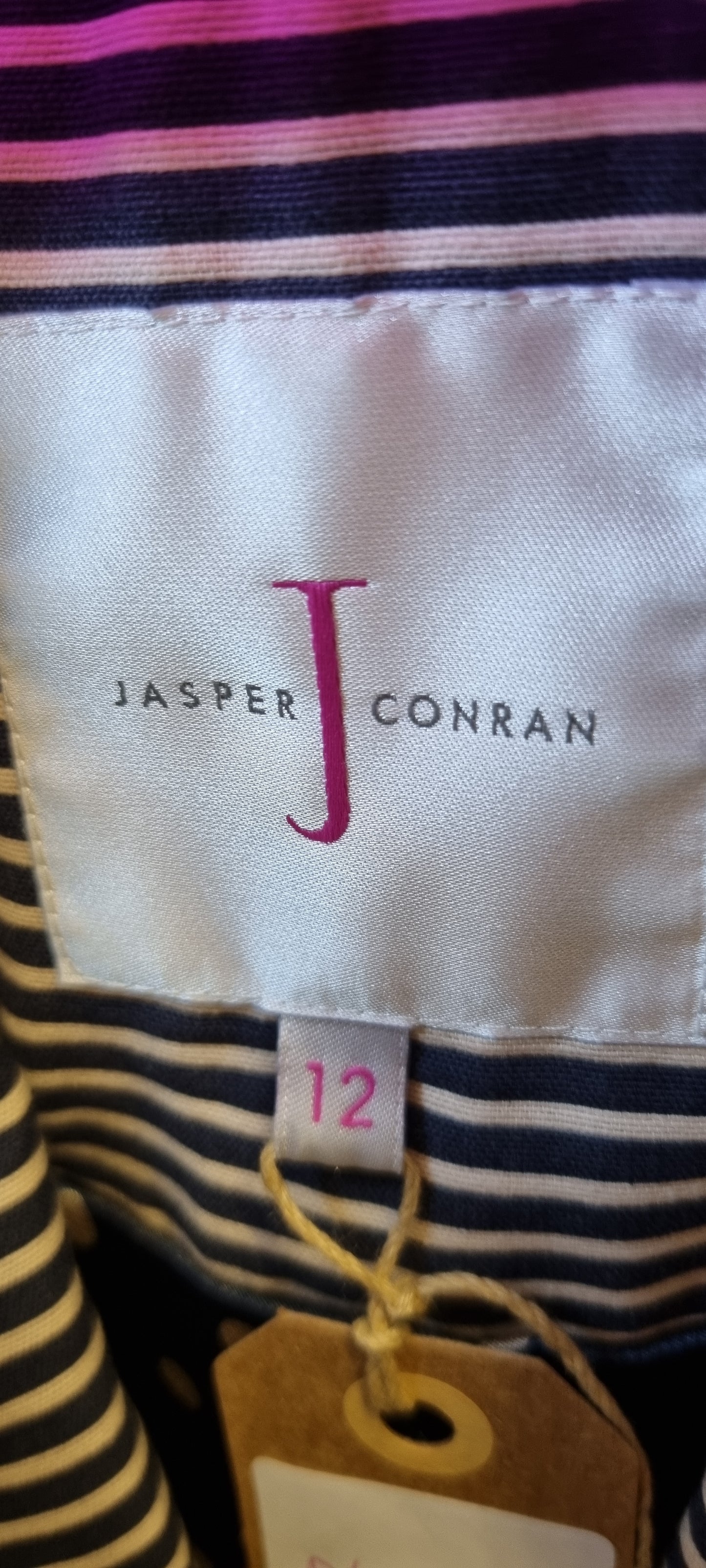 Jasper Conran stripe collared blazer