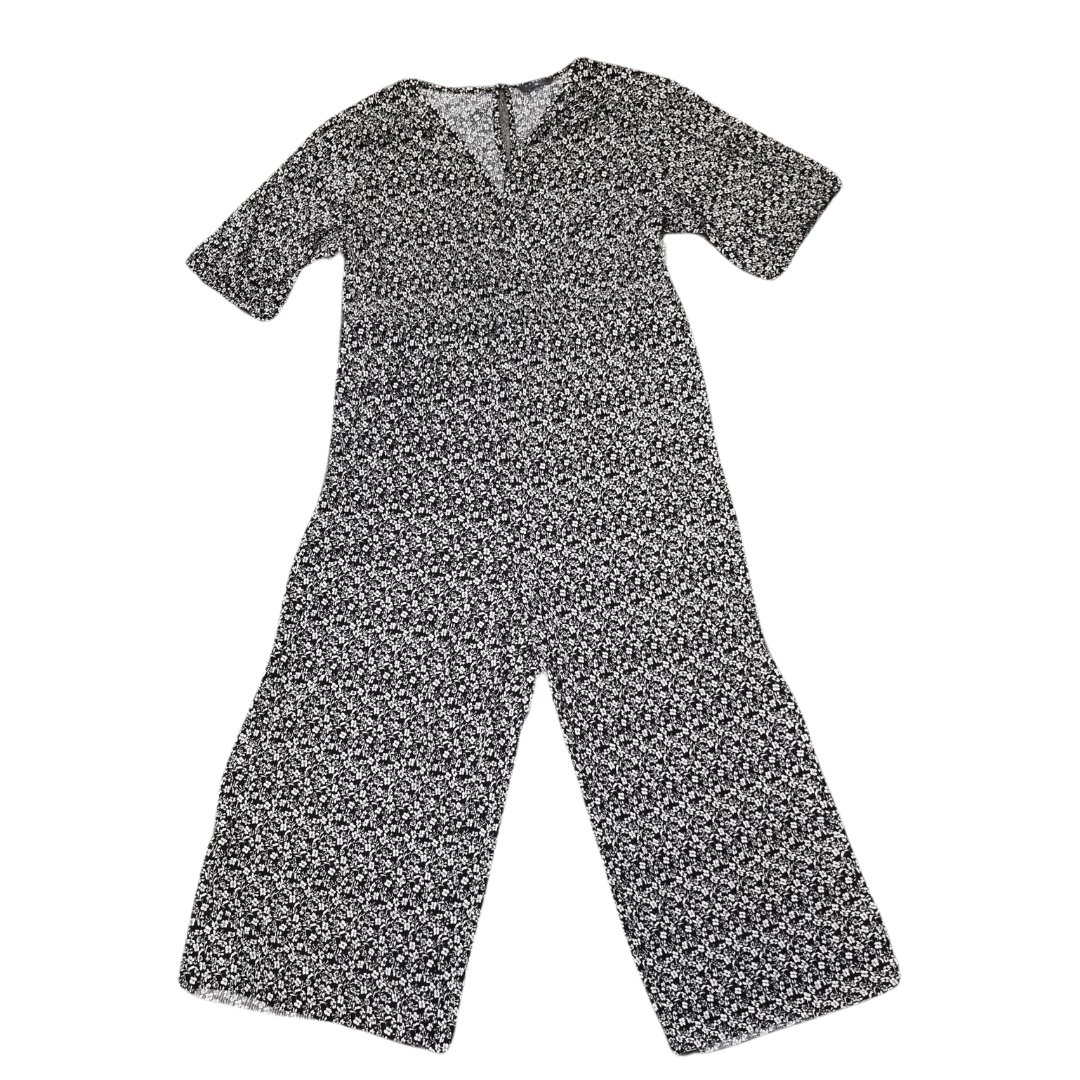 Papaya floral short sleeved jumpsuit