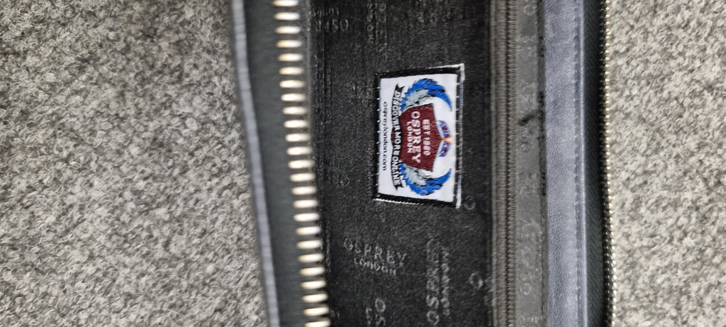 Osprey dark grey purse