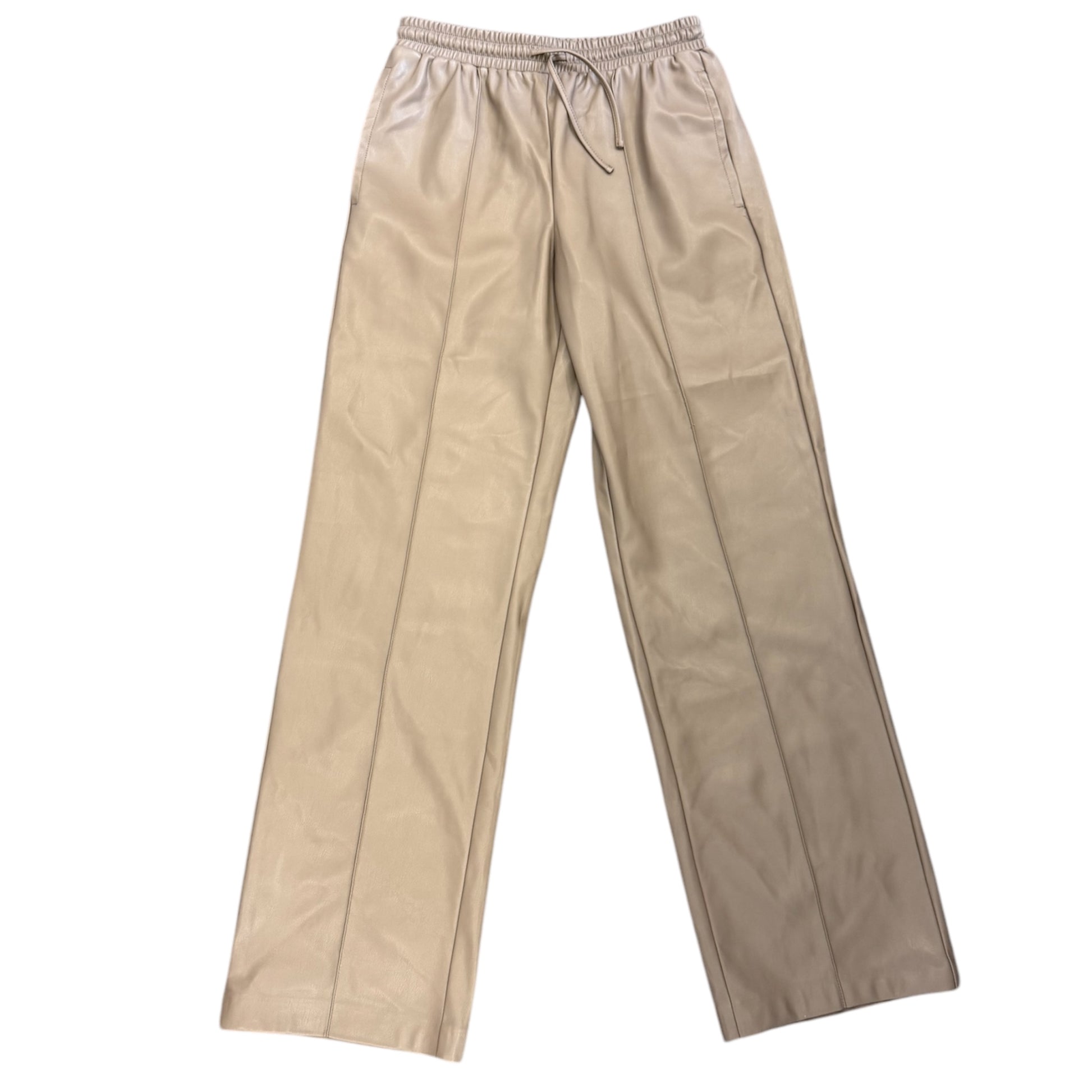 River Island faux leather trousers