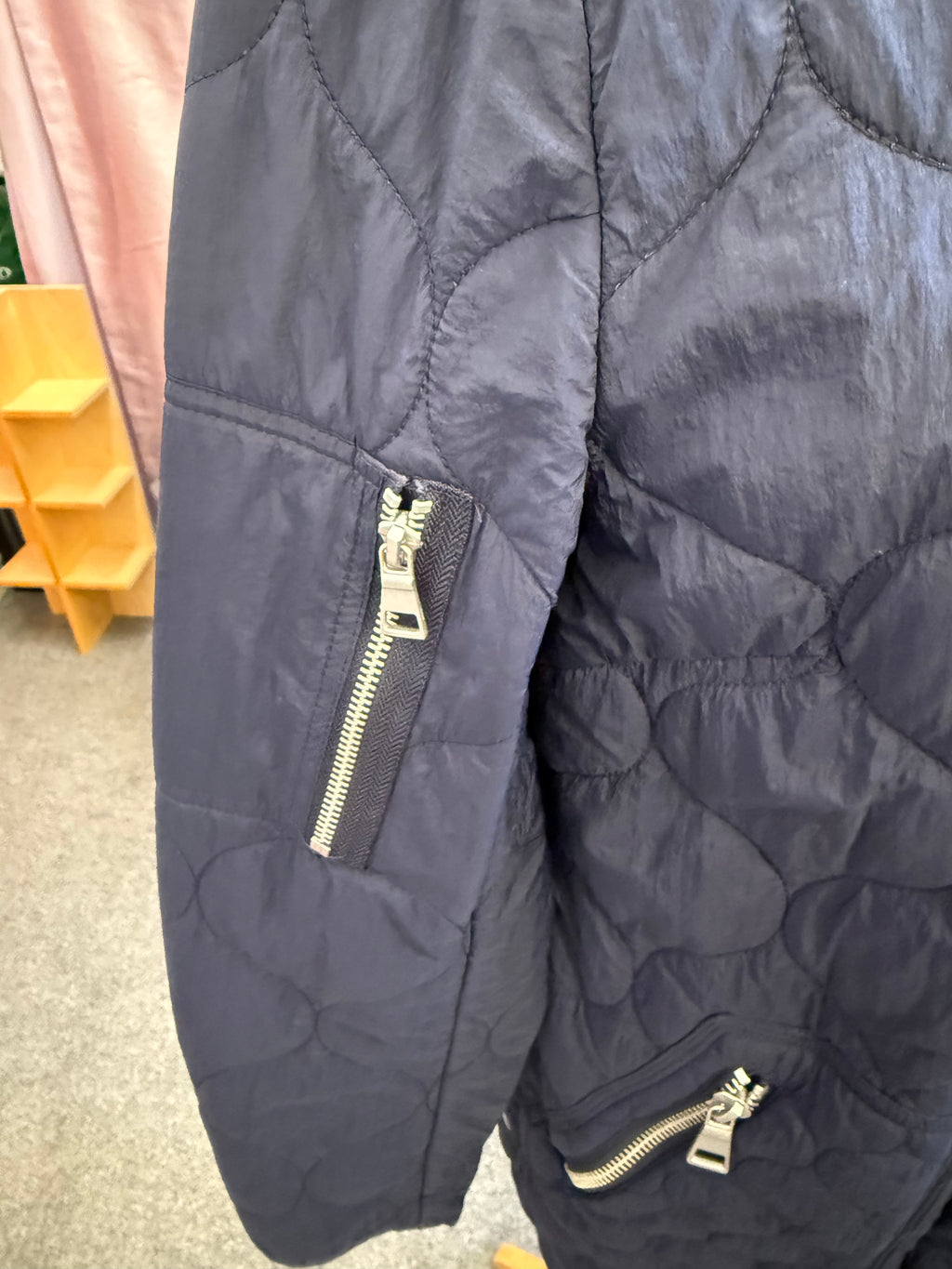 Next longline padded coat