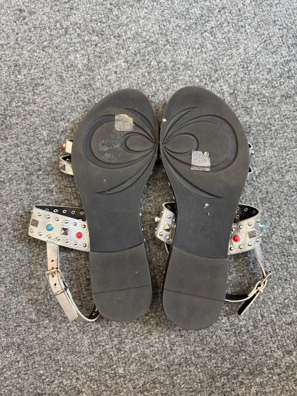 Carolina Boix silver sandals