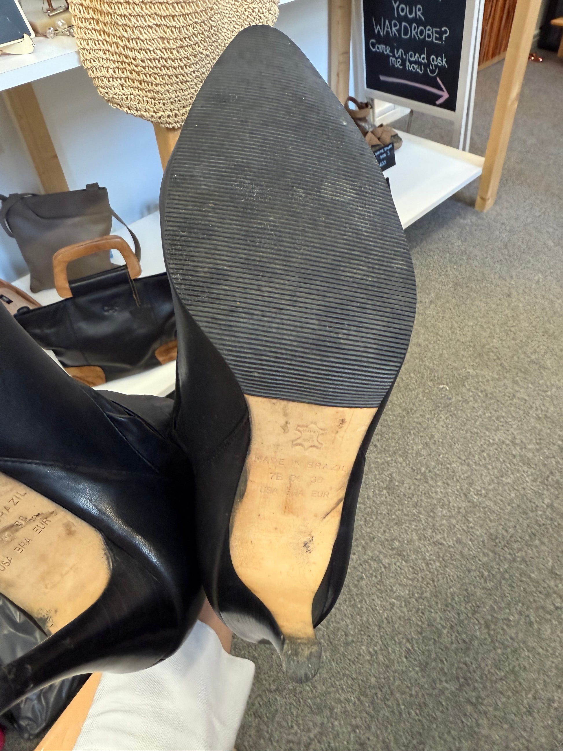 Carvela bow detail heeled boots