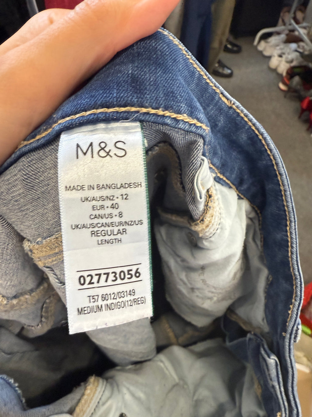 M&S magic skinny jeans