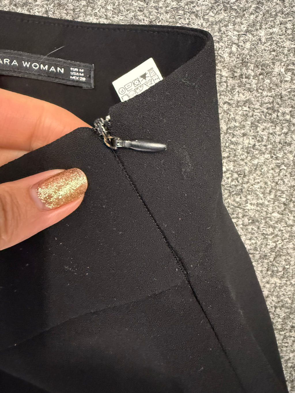 Zara wide leg trousers