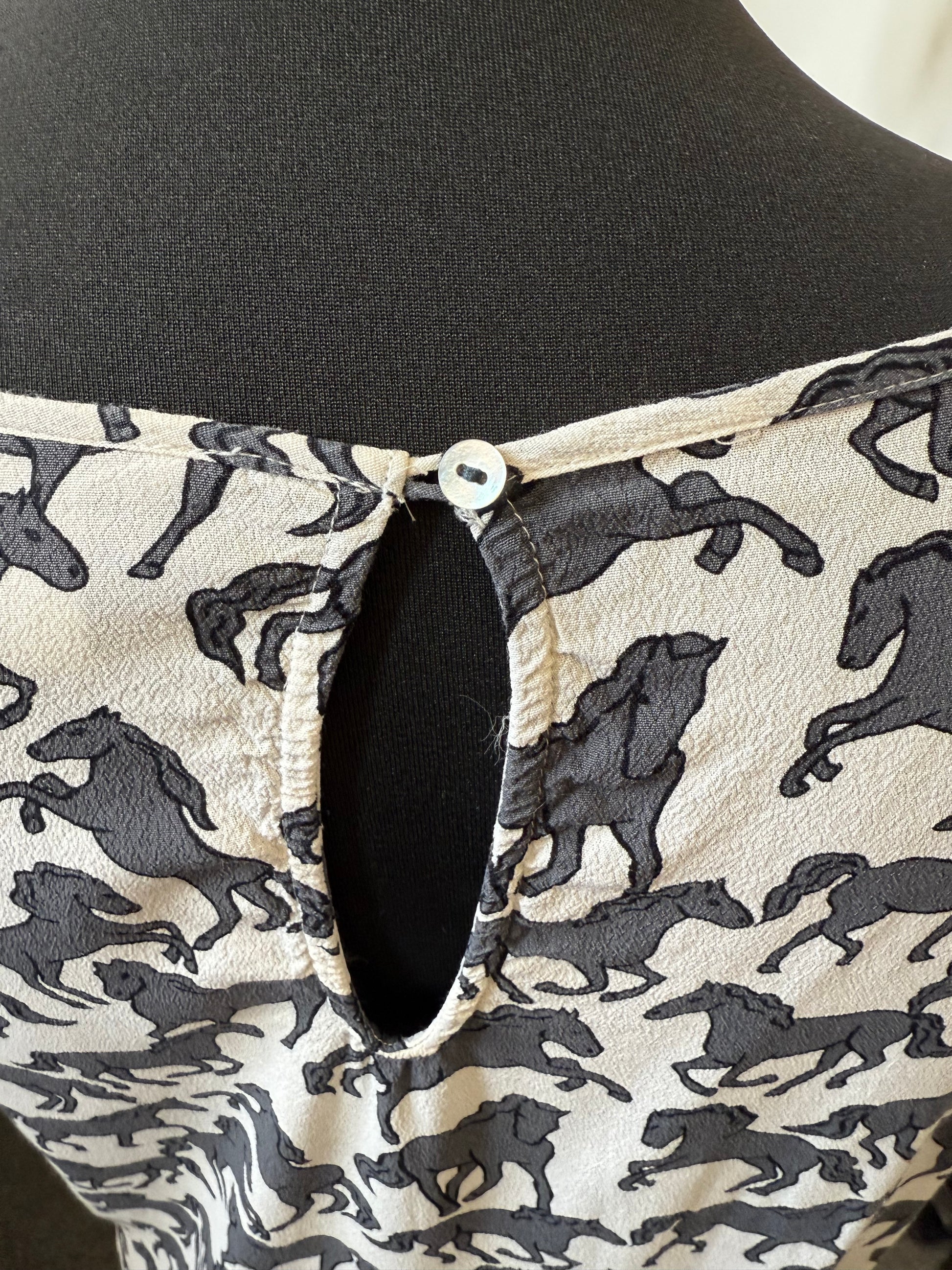 H&M horse print top