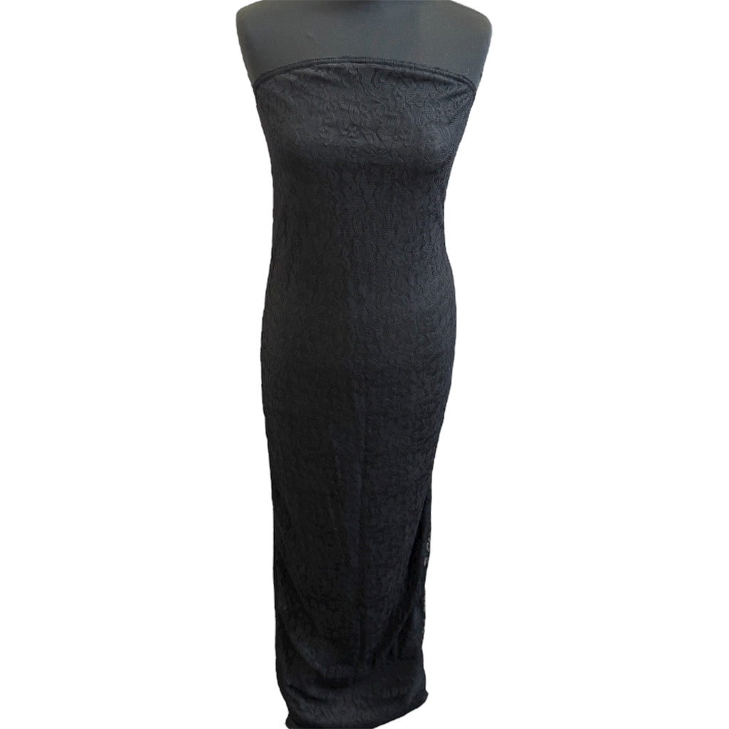 PLT strapless lace dress