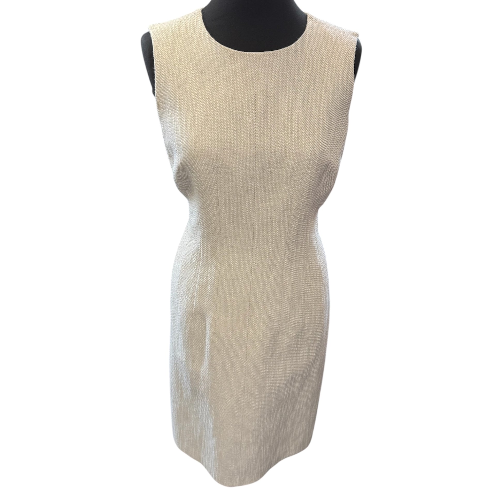 Hobbs beige occasion dress