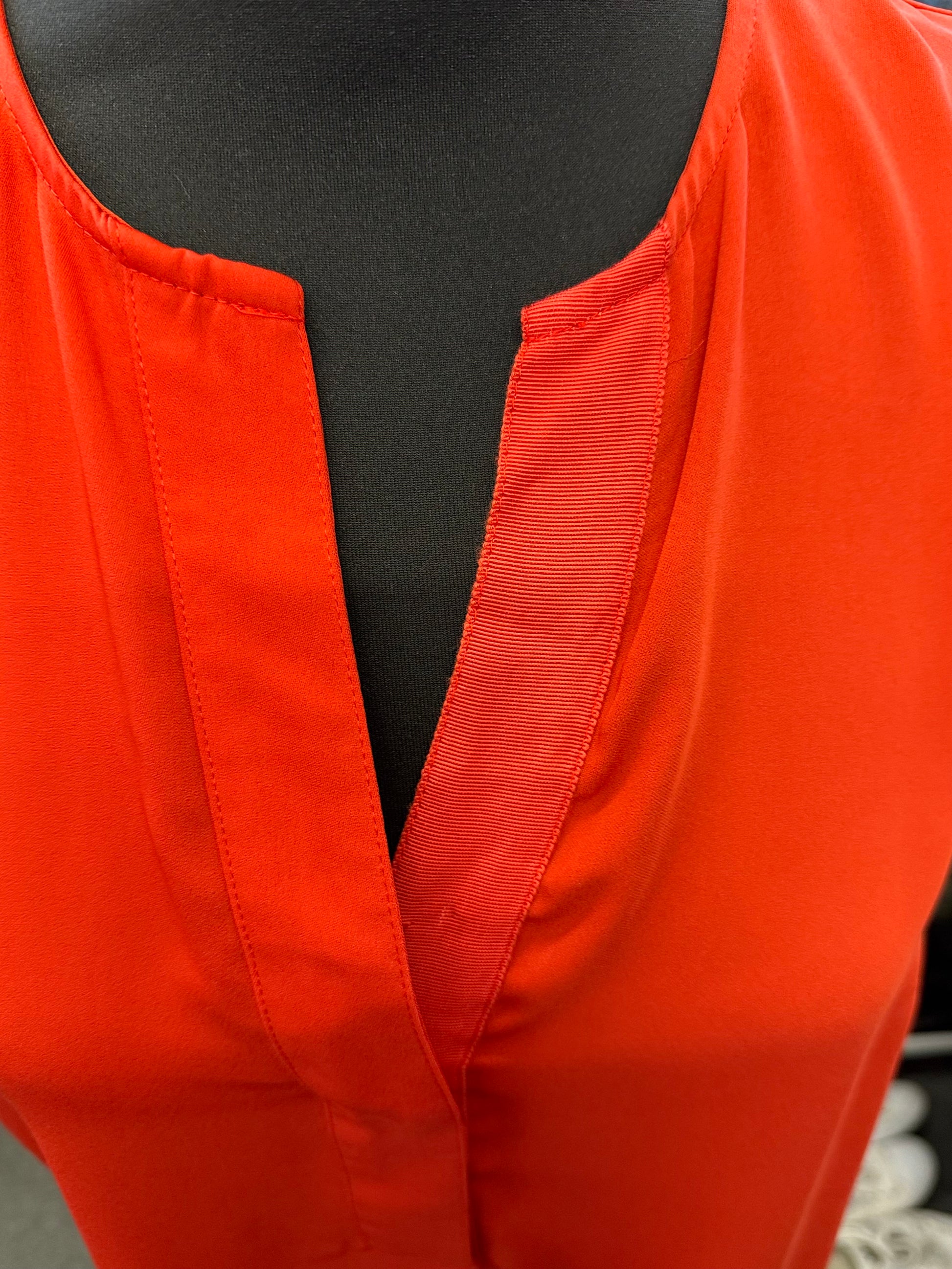 H&M sleeveless orange top