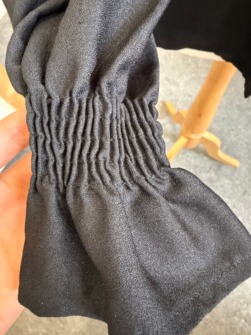 Boohoo long sleeve belted top