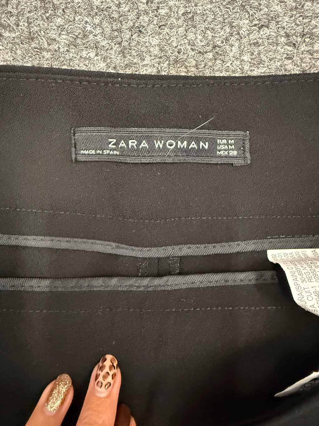Zara wide leg trousers