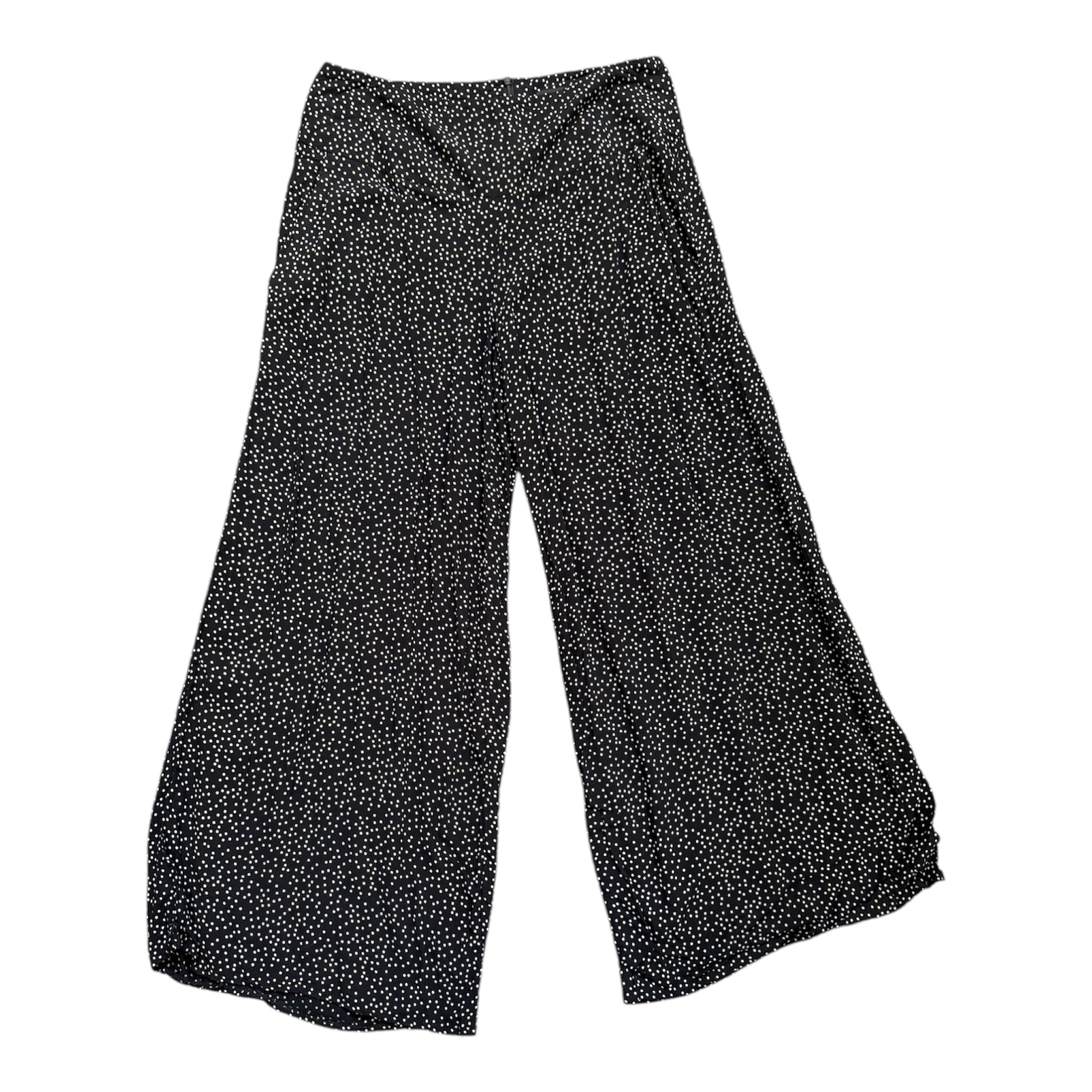 Next polka dot wide leg trousers