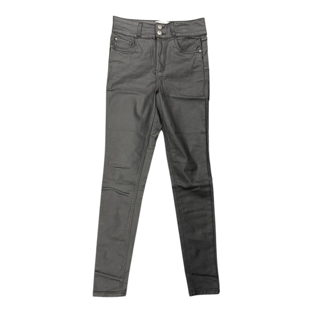 New Look lift & shape wet look trousers