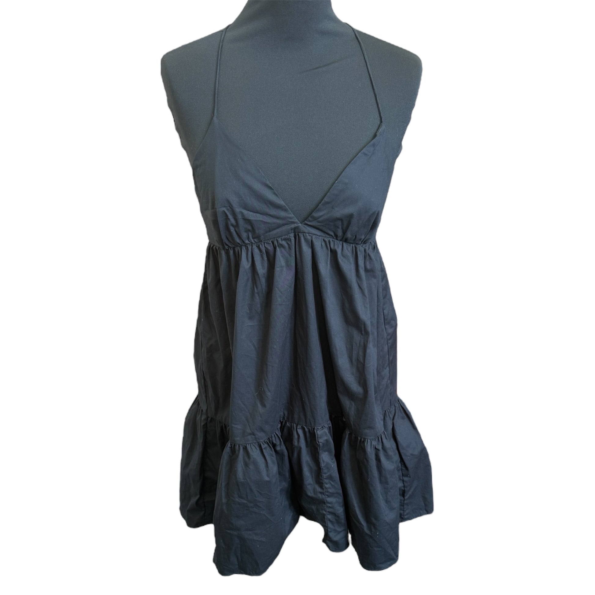 Zara strappy tier longline top