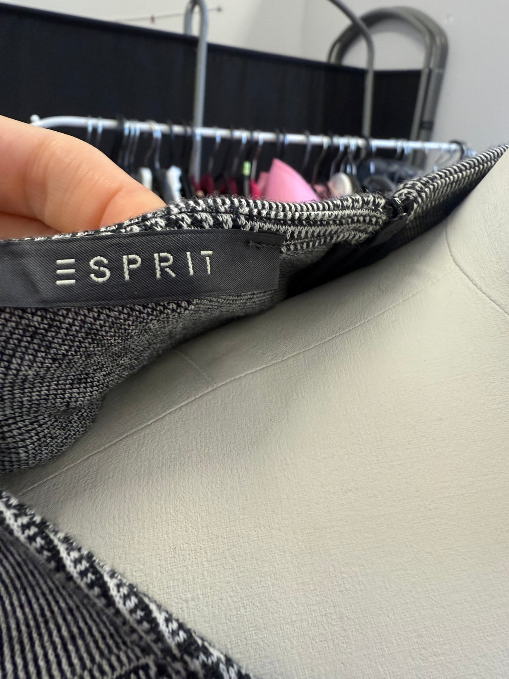 Espirit check dress