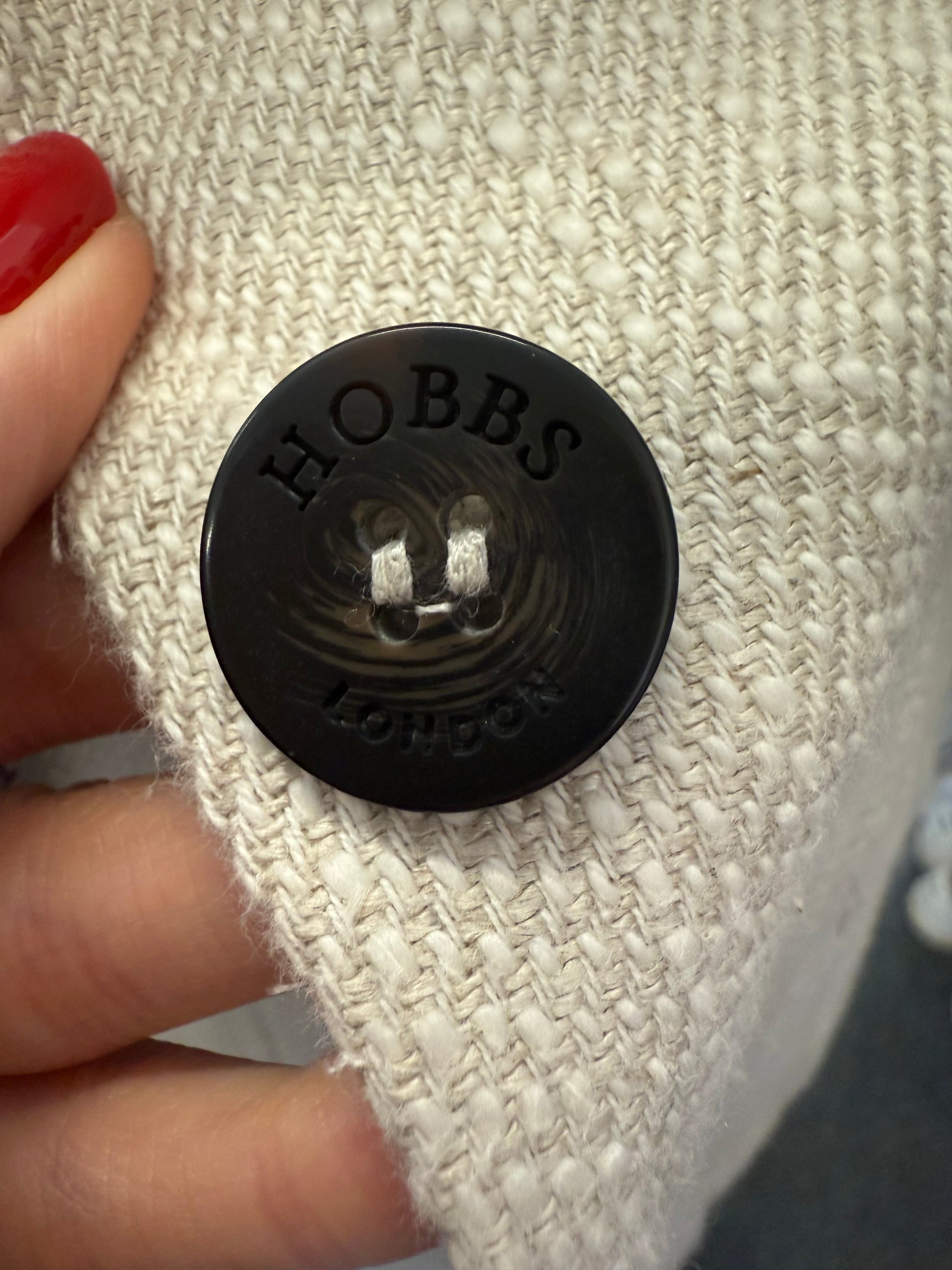 Hobbs beige occasion jacket