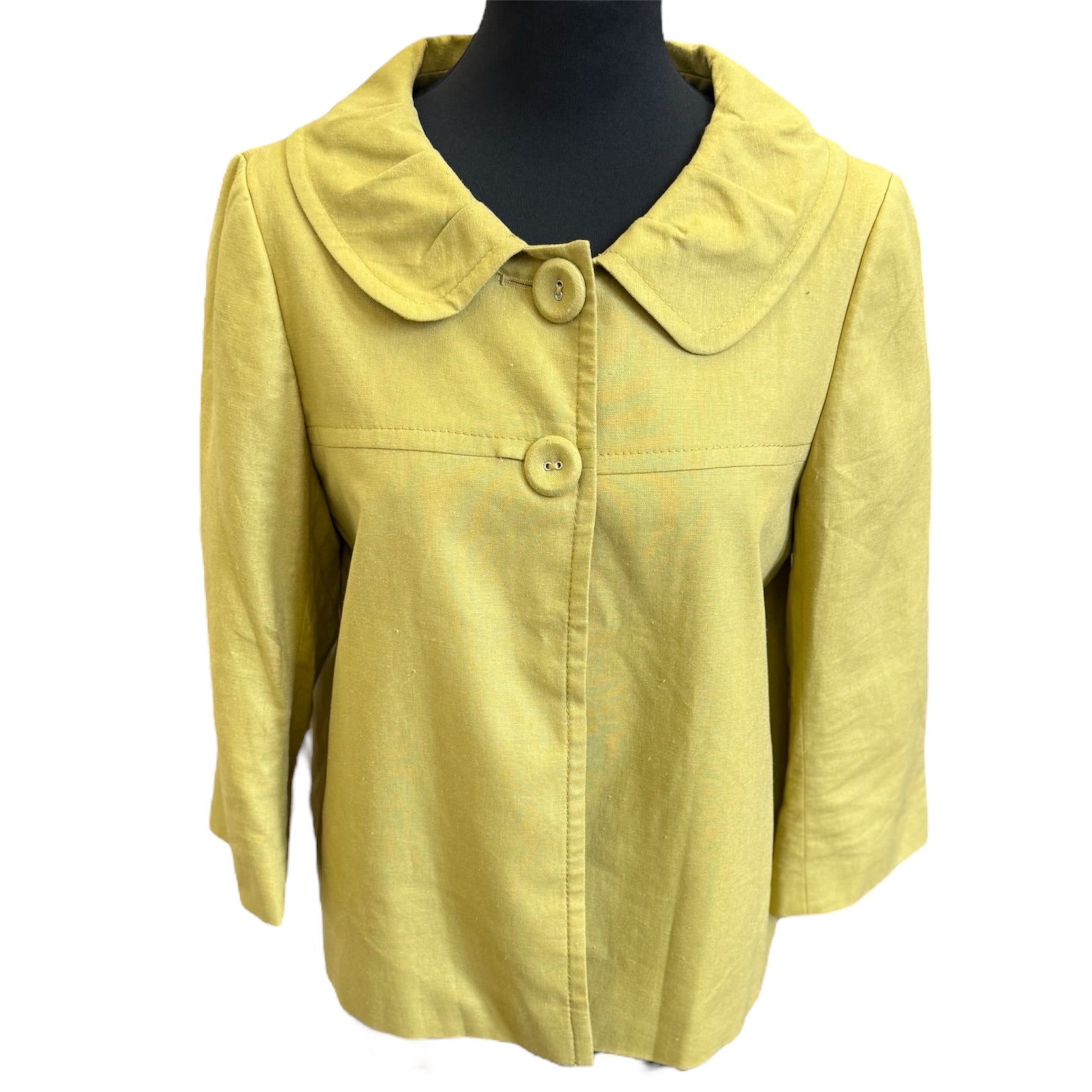 F&F mustard peacoat