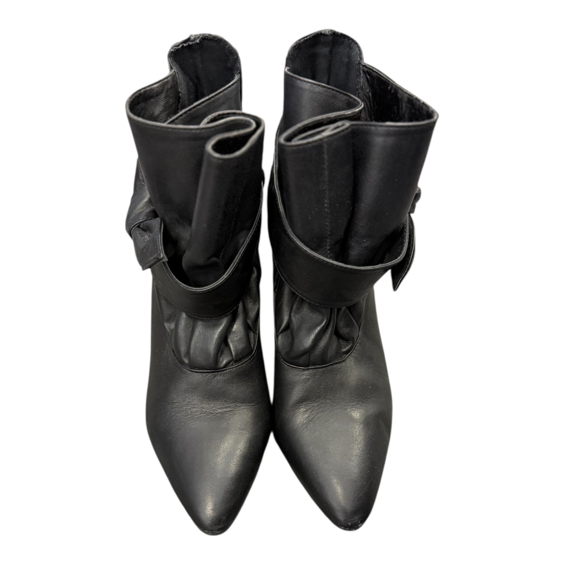 Carvela bow detail heeled boots