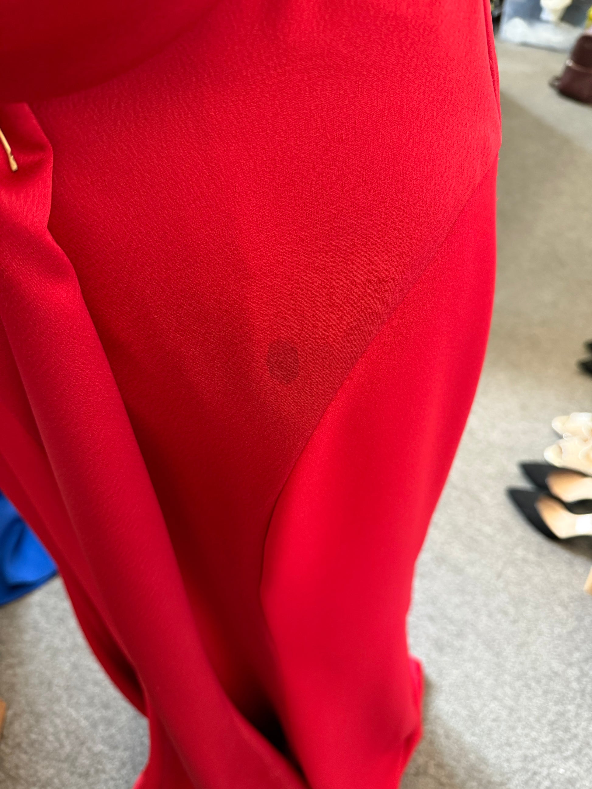 Debut scoop back occasion dress