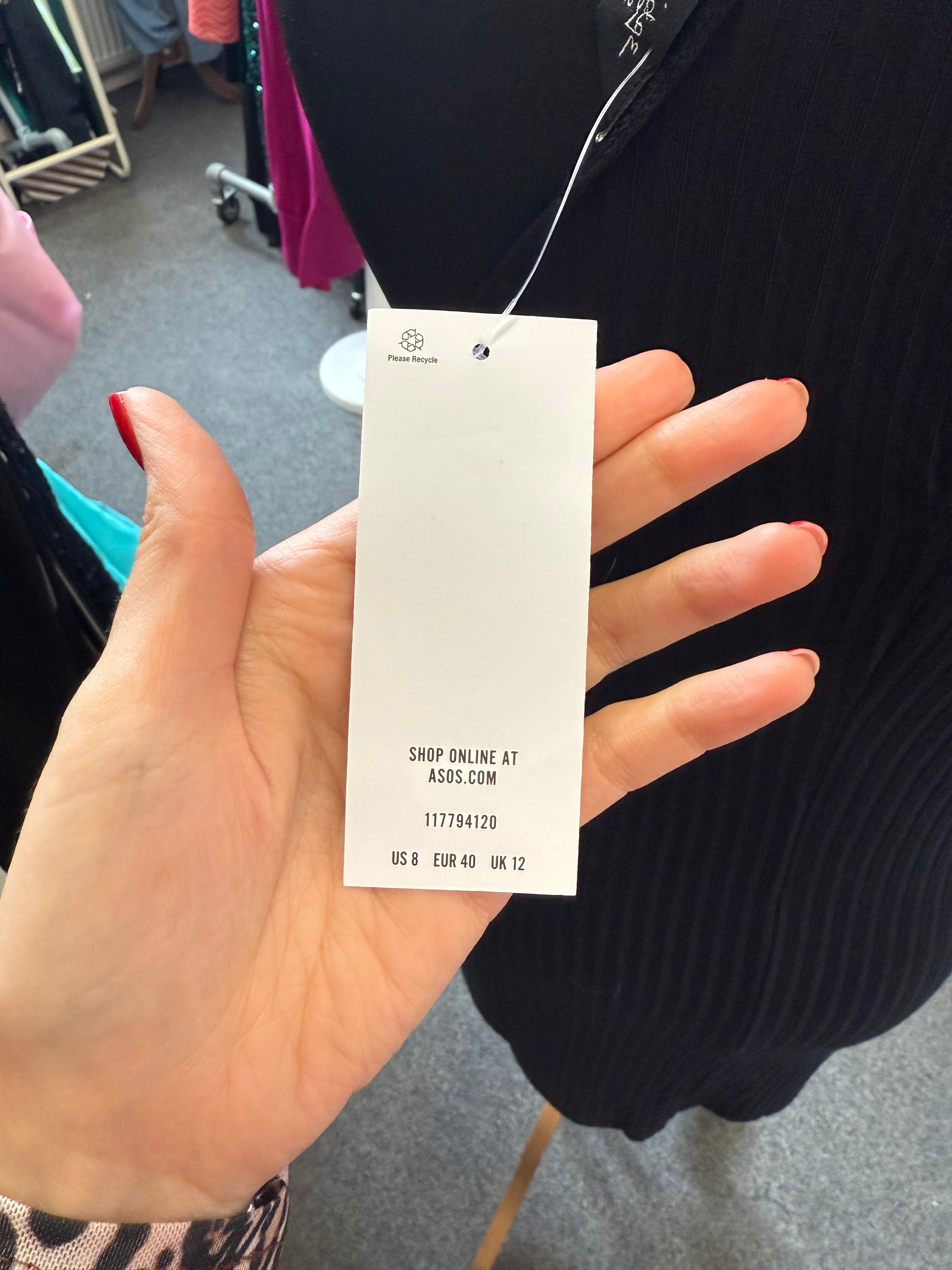 Miss Selfridge high neck racer back ribbed dress
