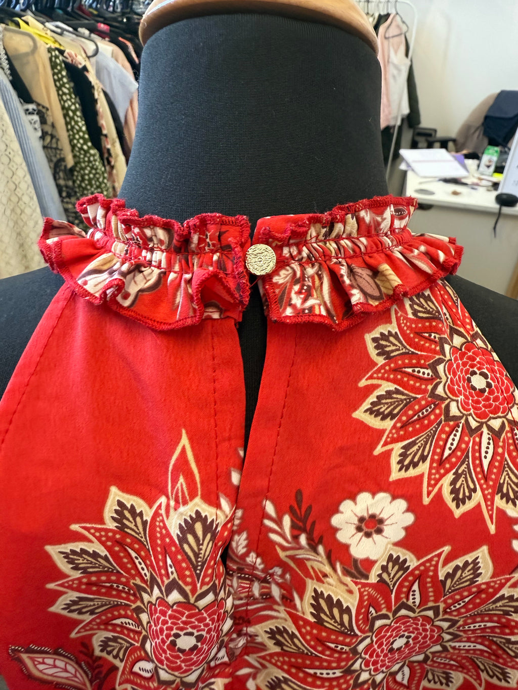 Dorothy Perkins red halter neck top