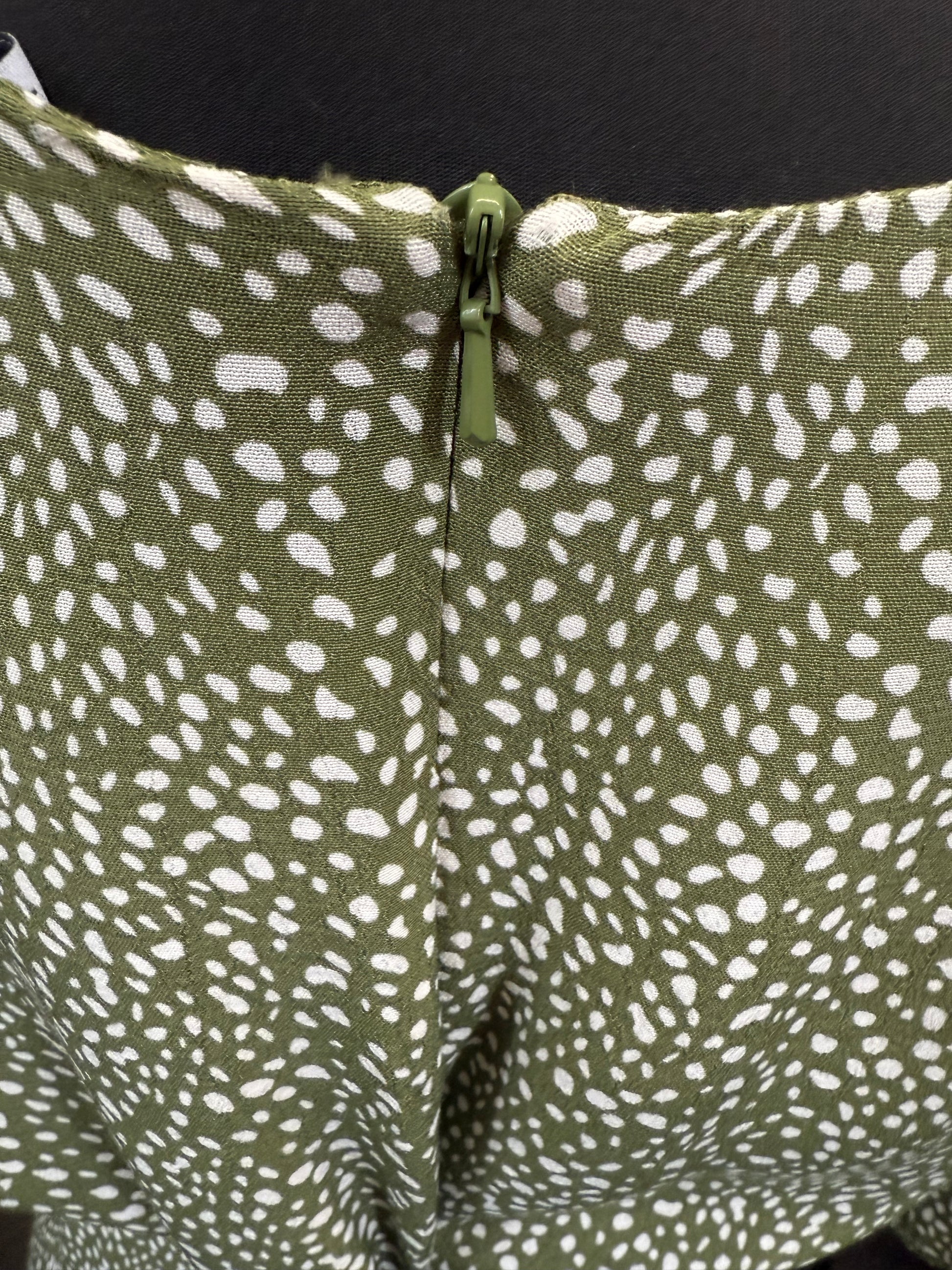 Next long sleeved animal print midi dress