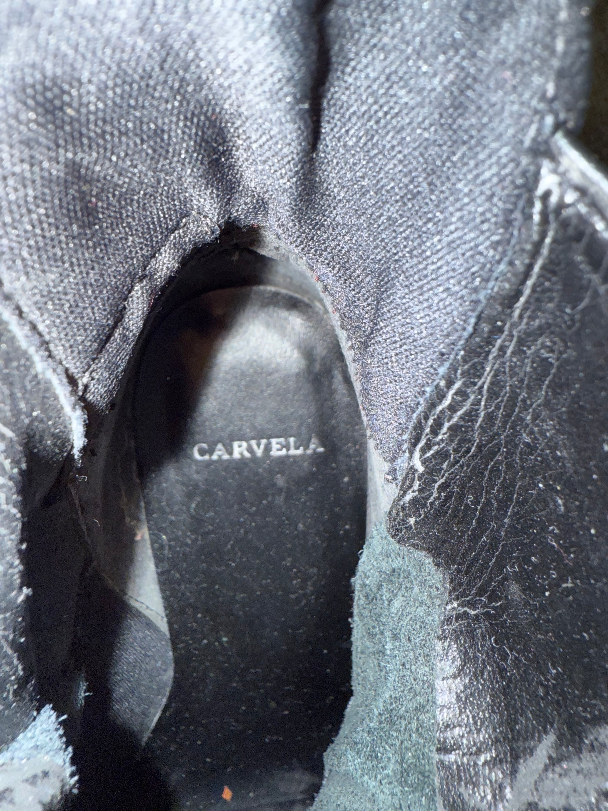 Carvela bow detail heeled boots