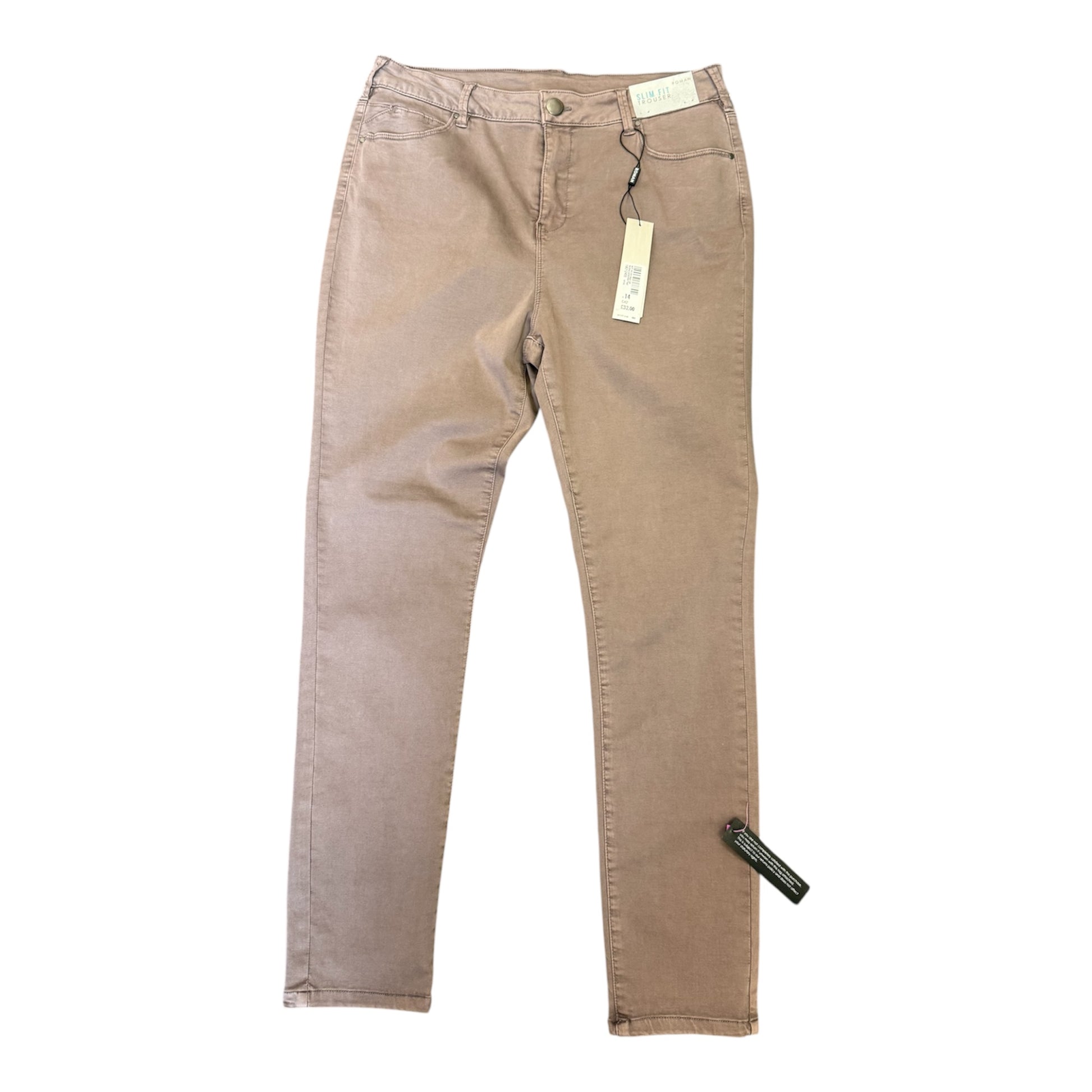 Roman slim fit trousers