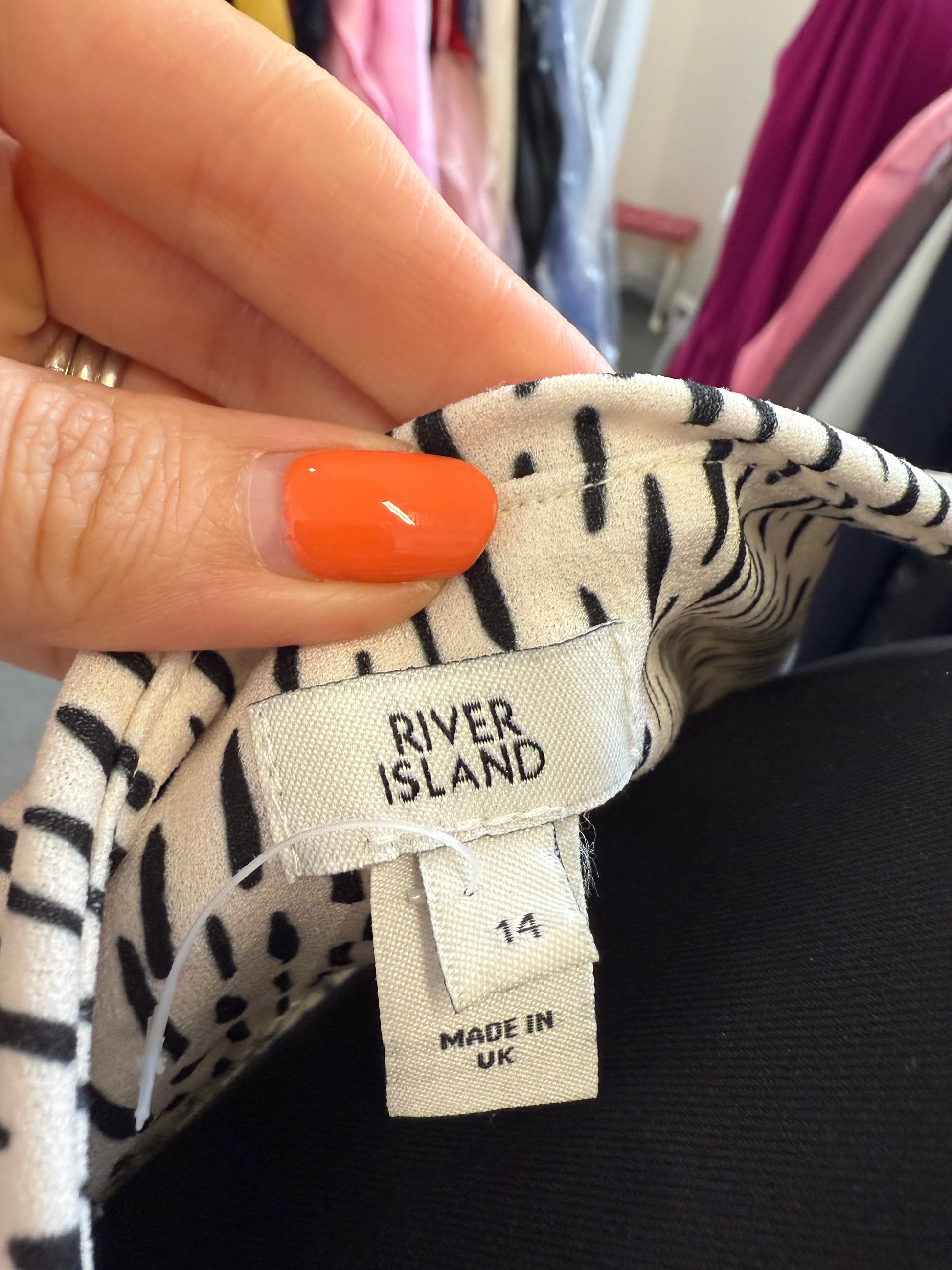 River Island pocket pinafore style dress