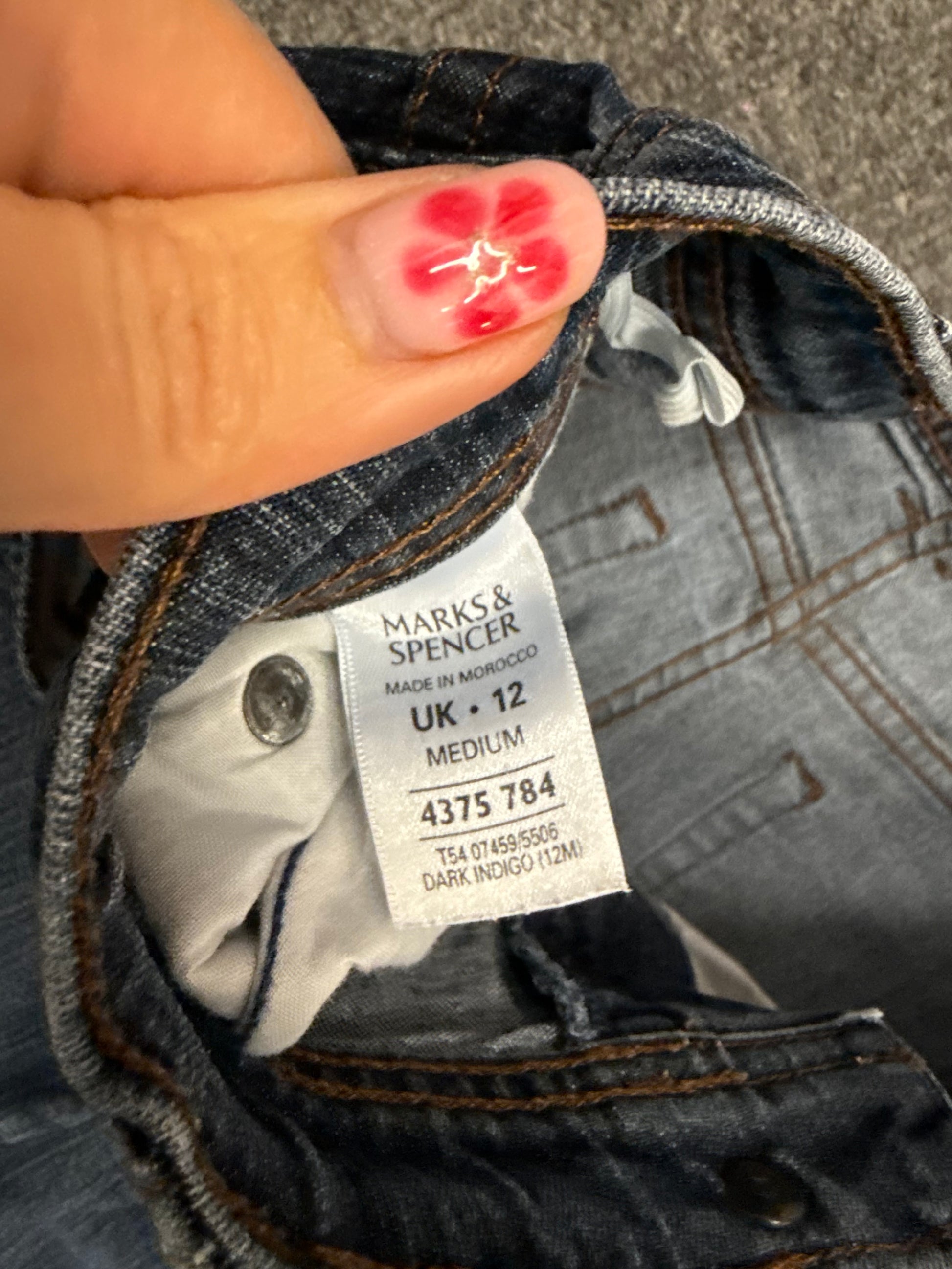 M&S straight fit jeans