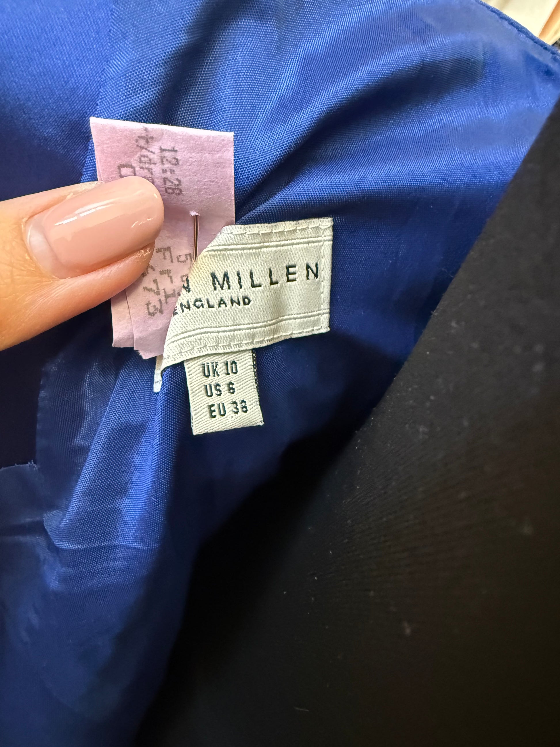 Karen Millen pleat top bodycon dress