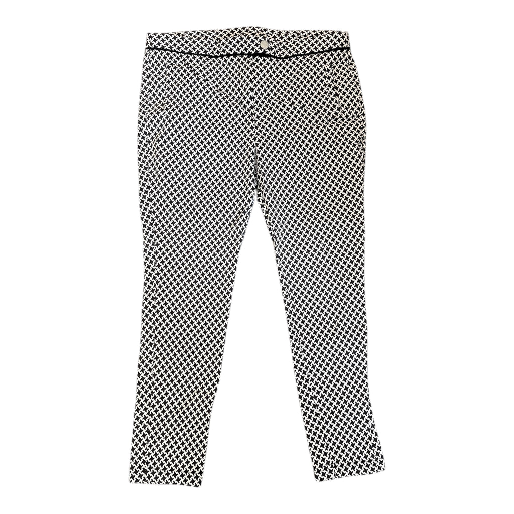Dorothy Perkins geometric tapered trousers