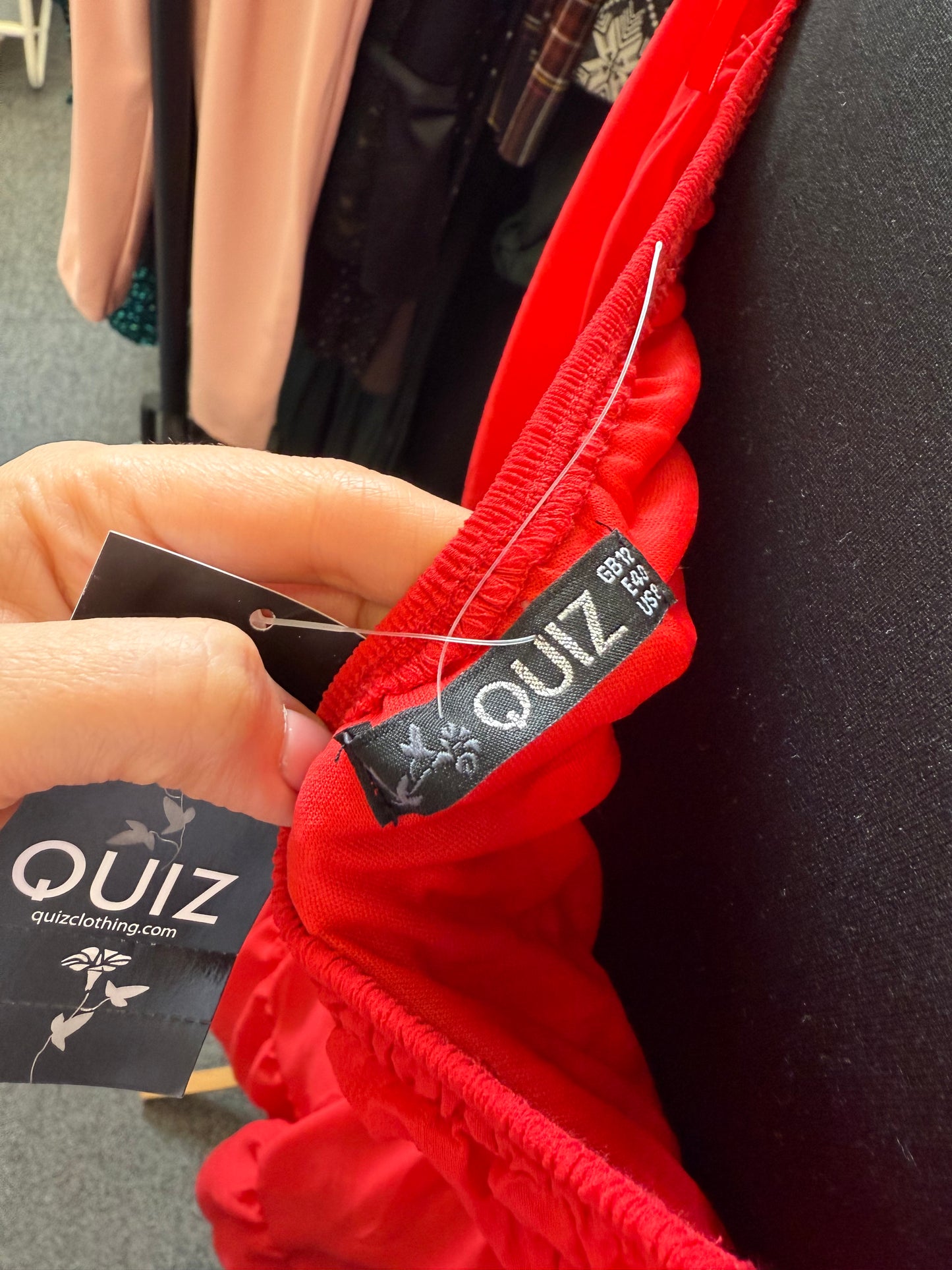 Quiz long sleeved maxi dress