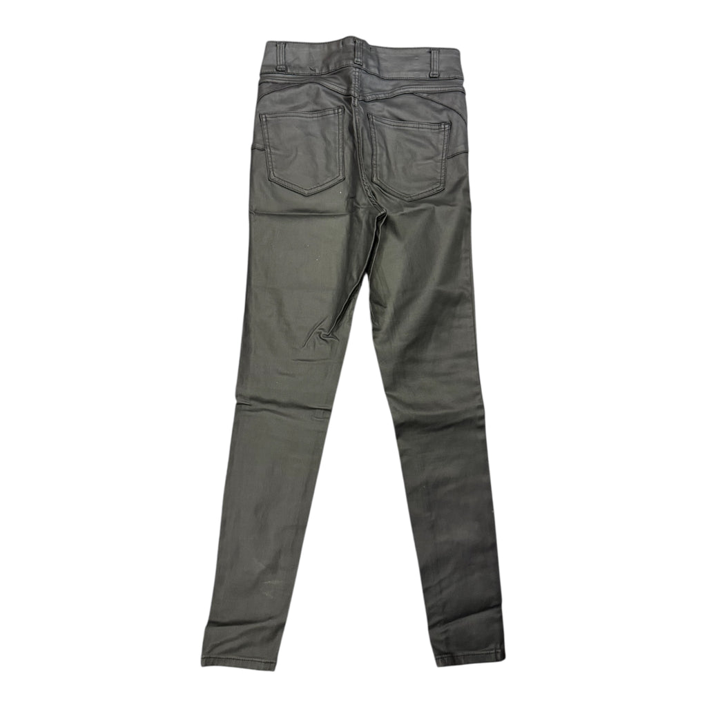 New Look lift & shape wet look trousers