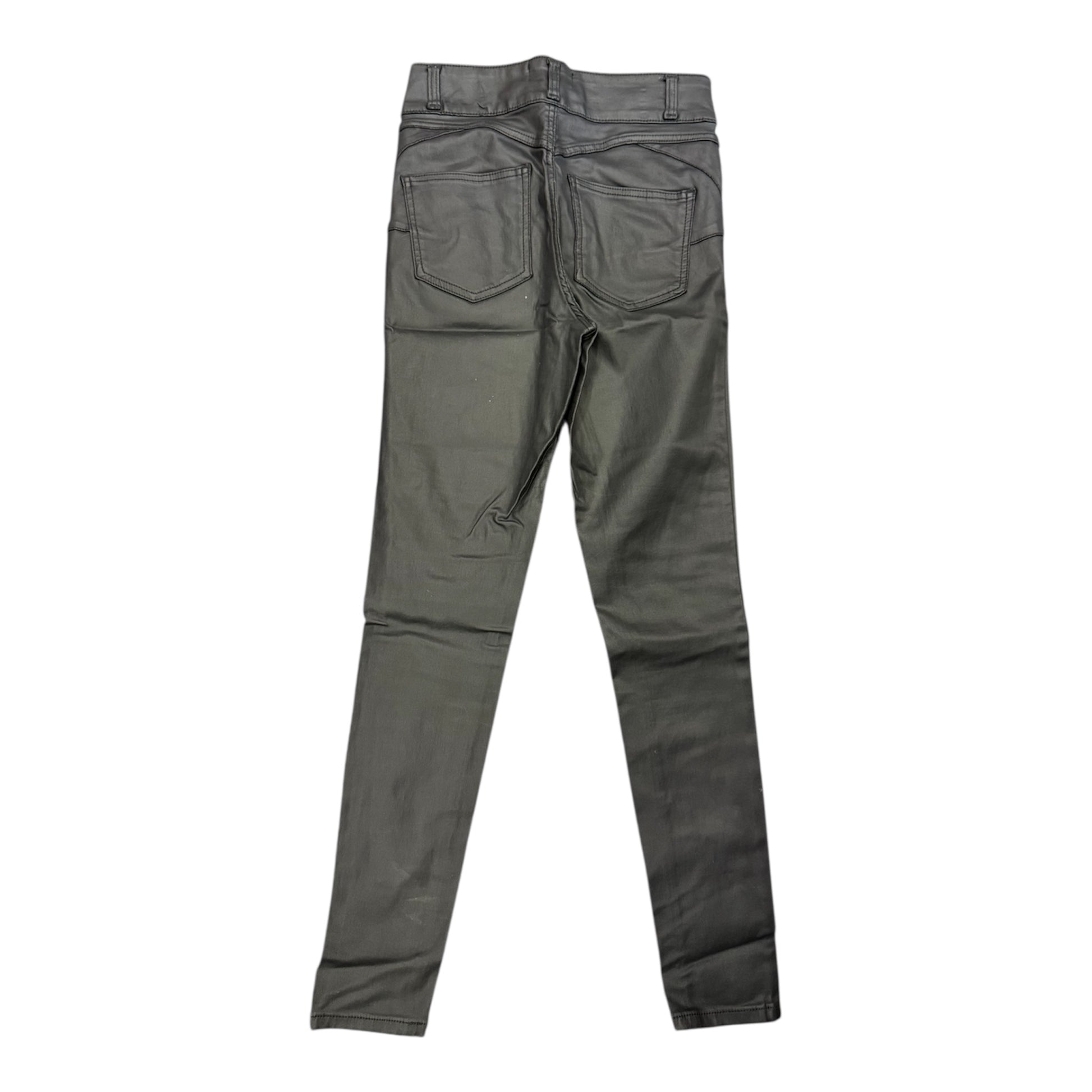 New Look lift & shape wet look trousers