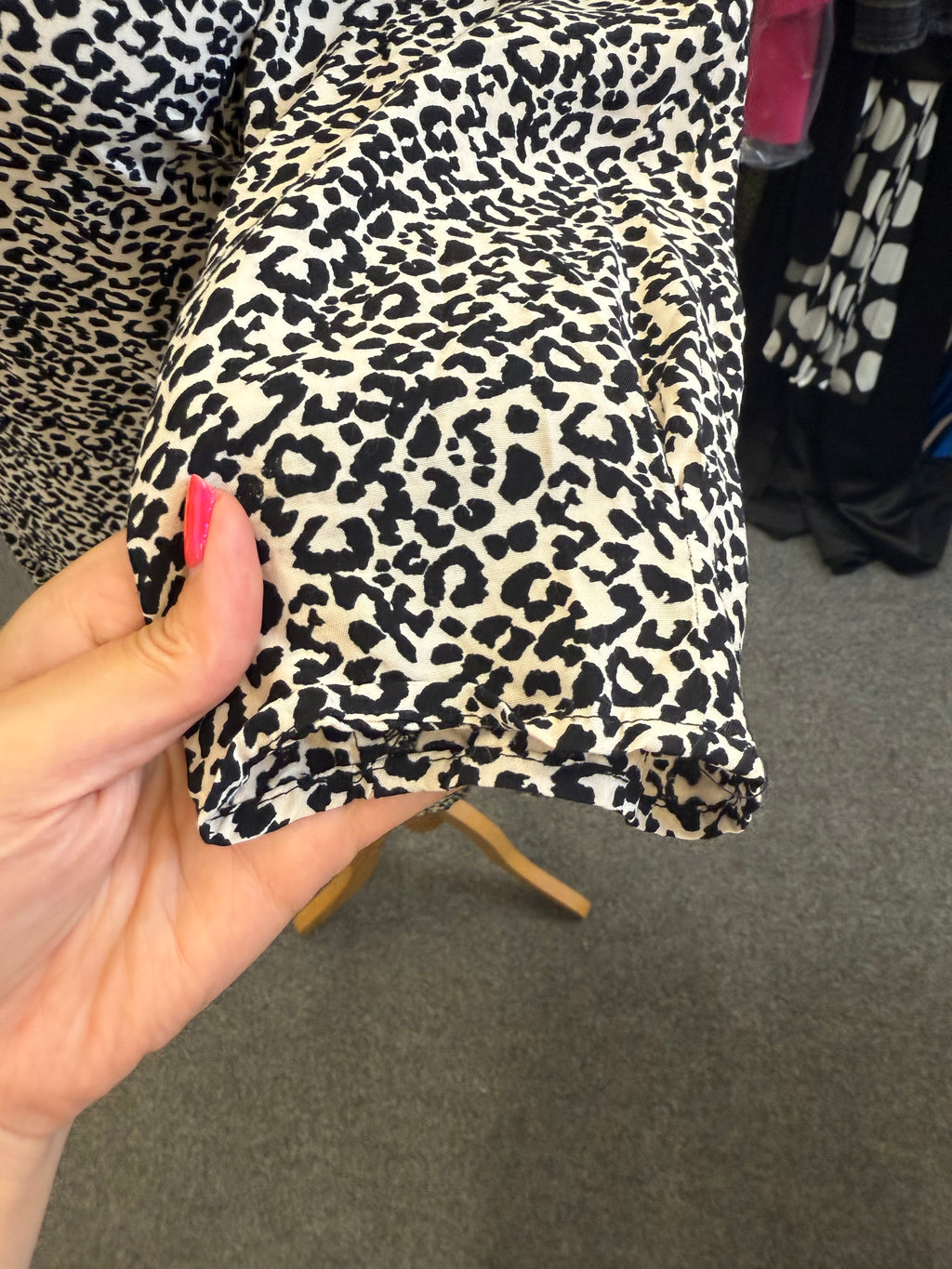 Oasis animal print dress