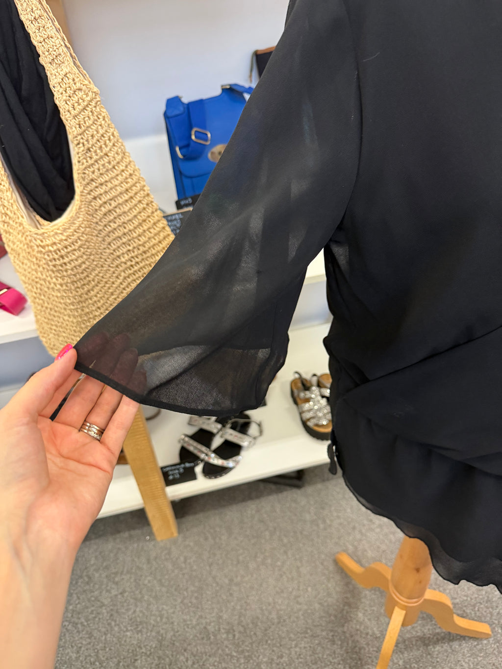 Star by Julien McDonald tiered evening top