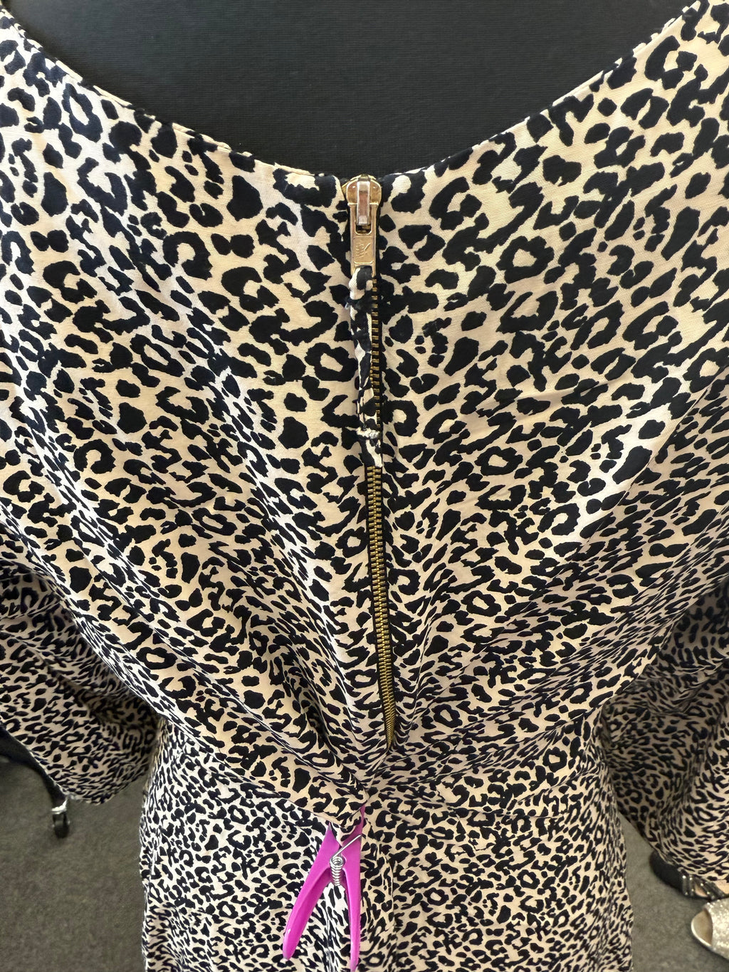 Oasis animal print dress