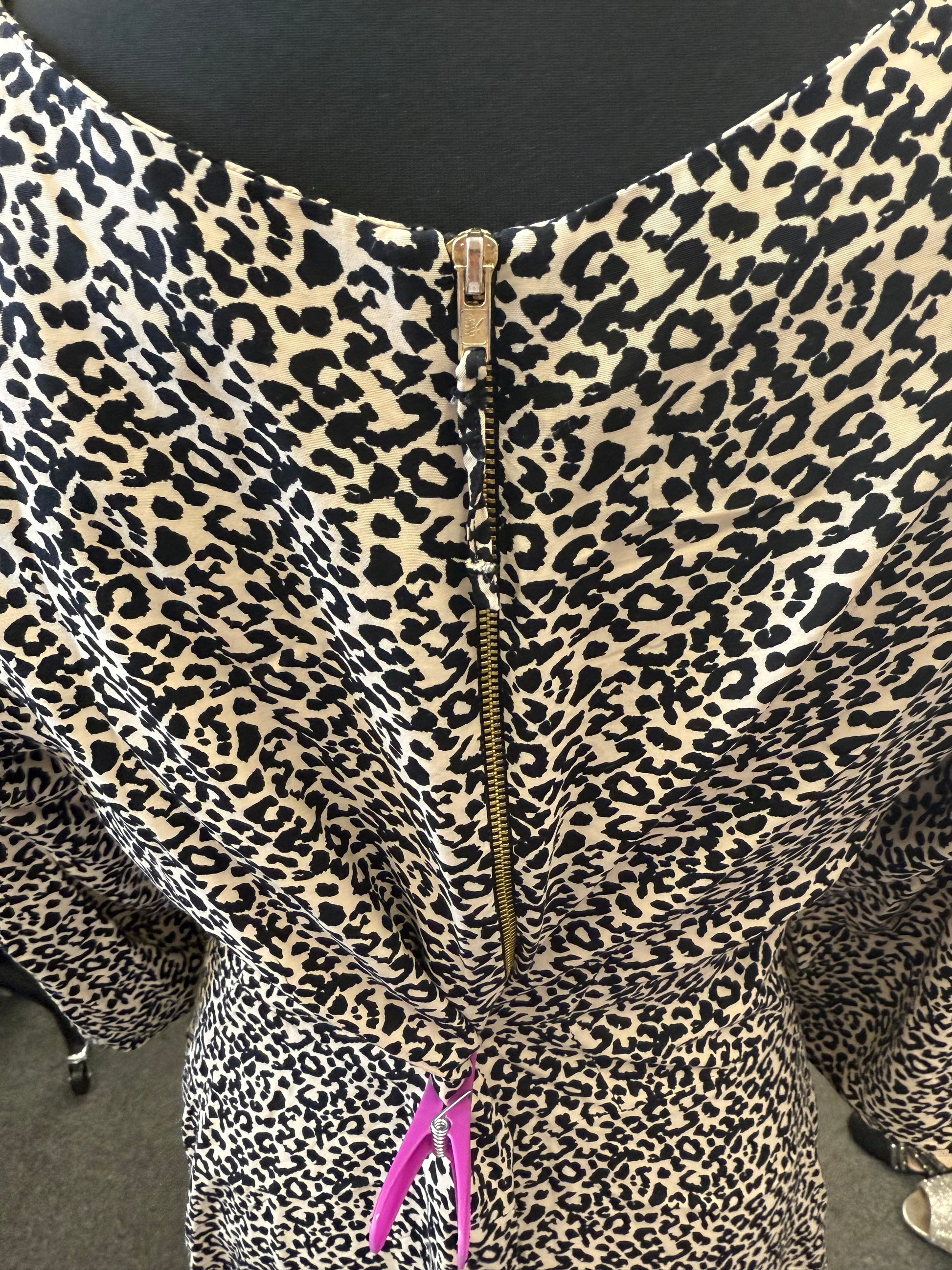 Oasis animal print dress