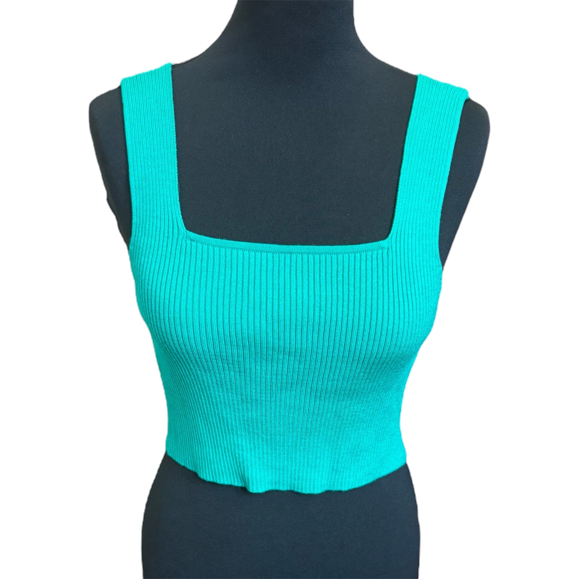 Knitted crop top
