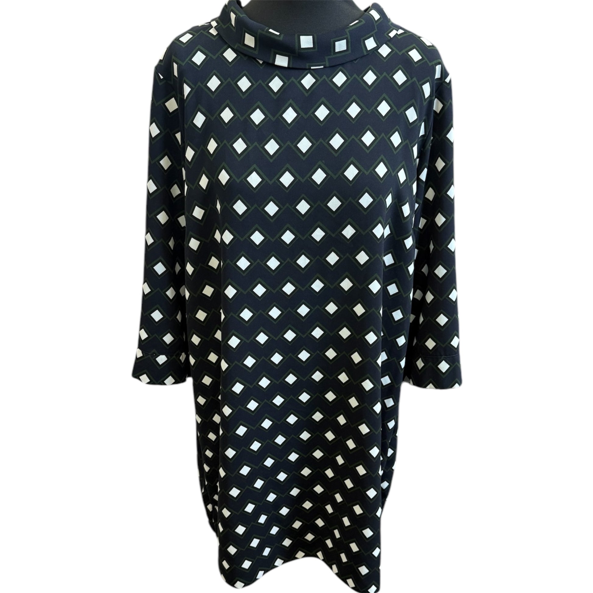 Dorothy Perkins 3/4 sleeve geometric dress