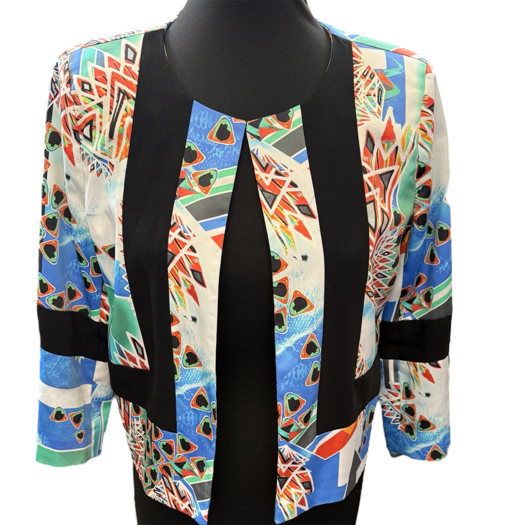 River Island collarless multi colour jacket