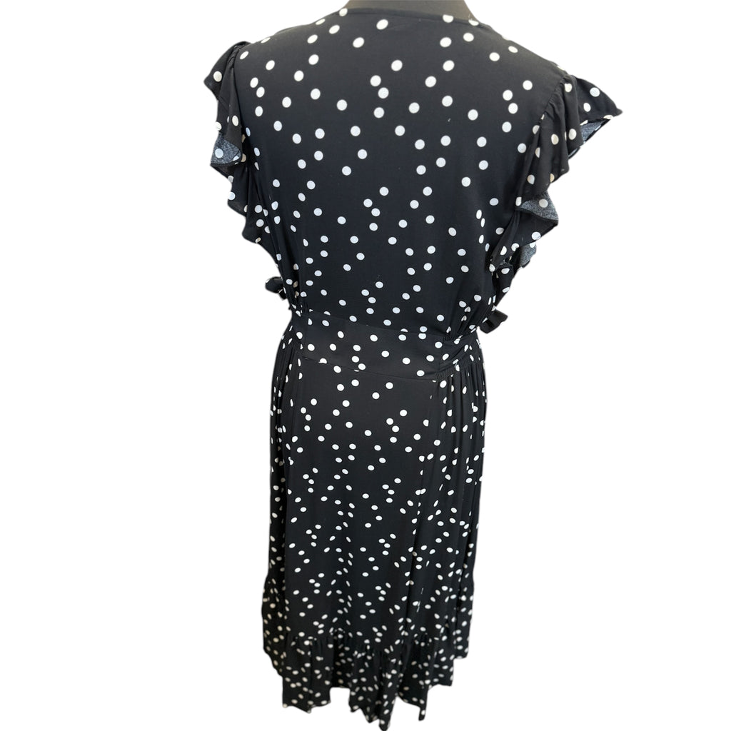 M&Co polka dot maxi dress