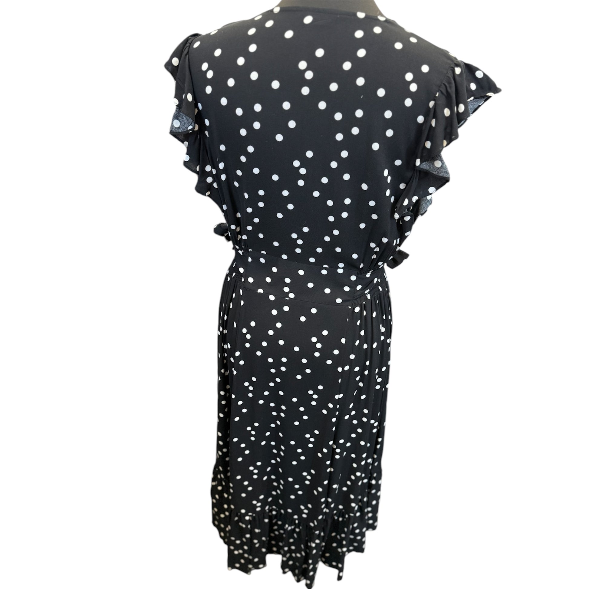 M&Co polka dot maxi dress
