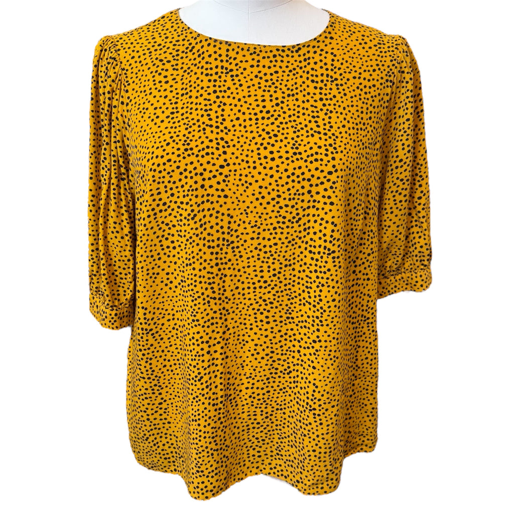 New Look polka dot blouse